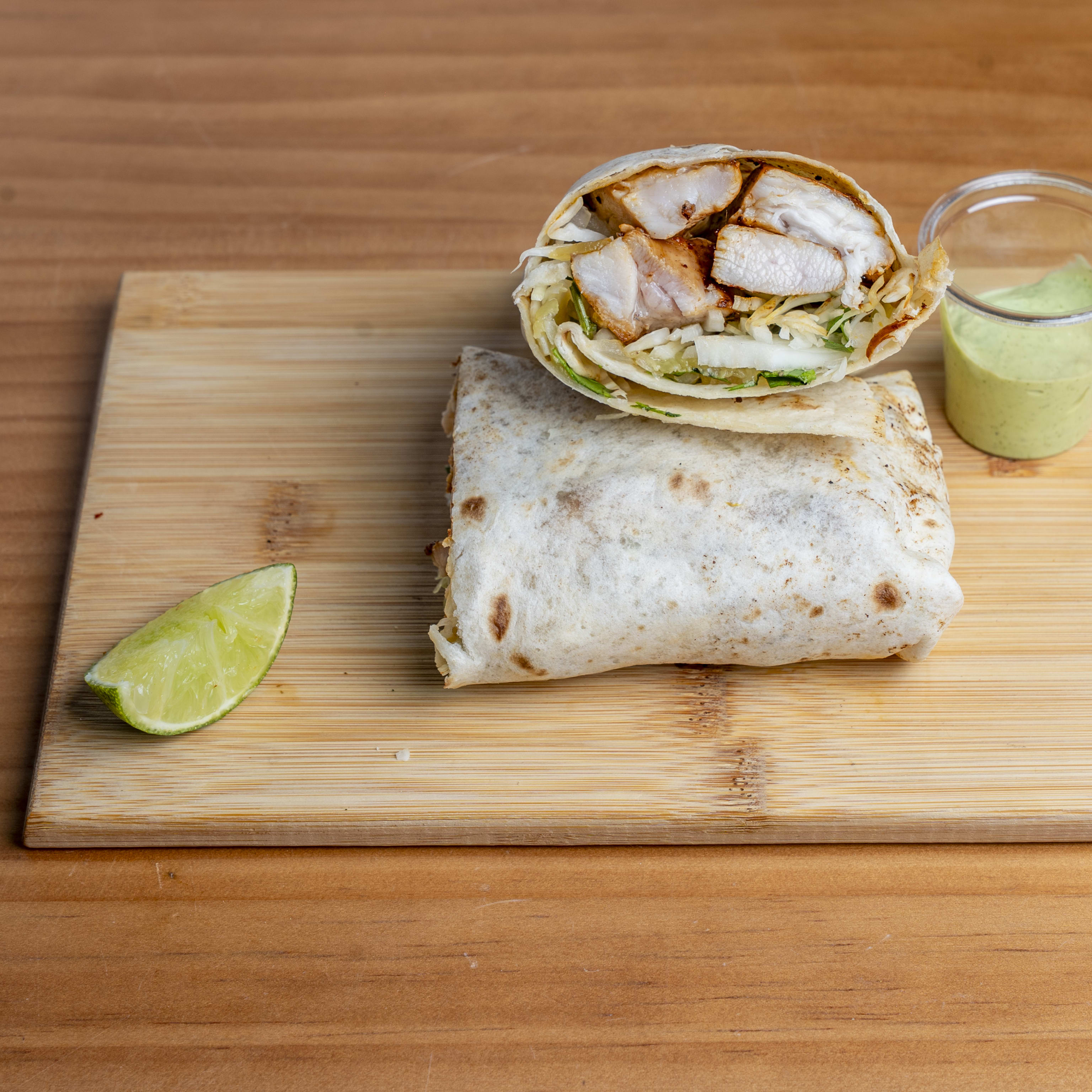  BURRITO DE POLLO AL PASTOR