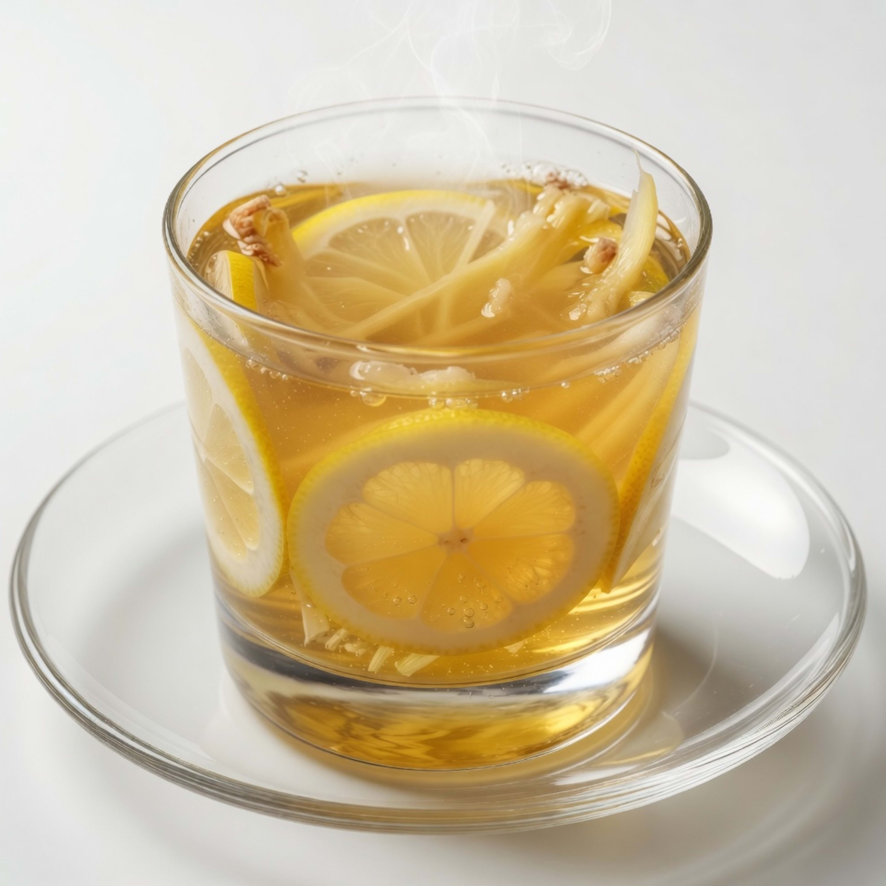  Infusión de Jengibre, Miel y Limón                      