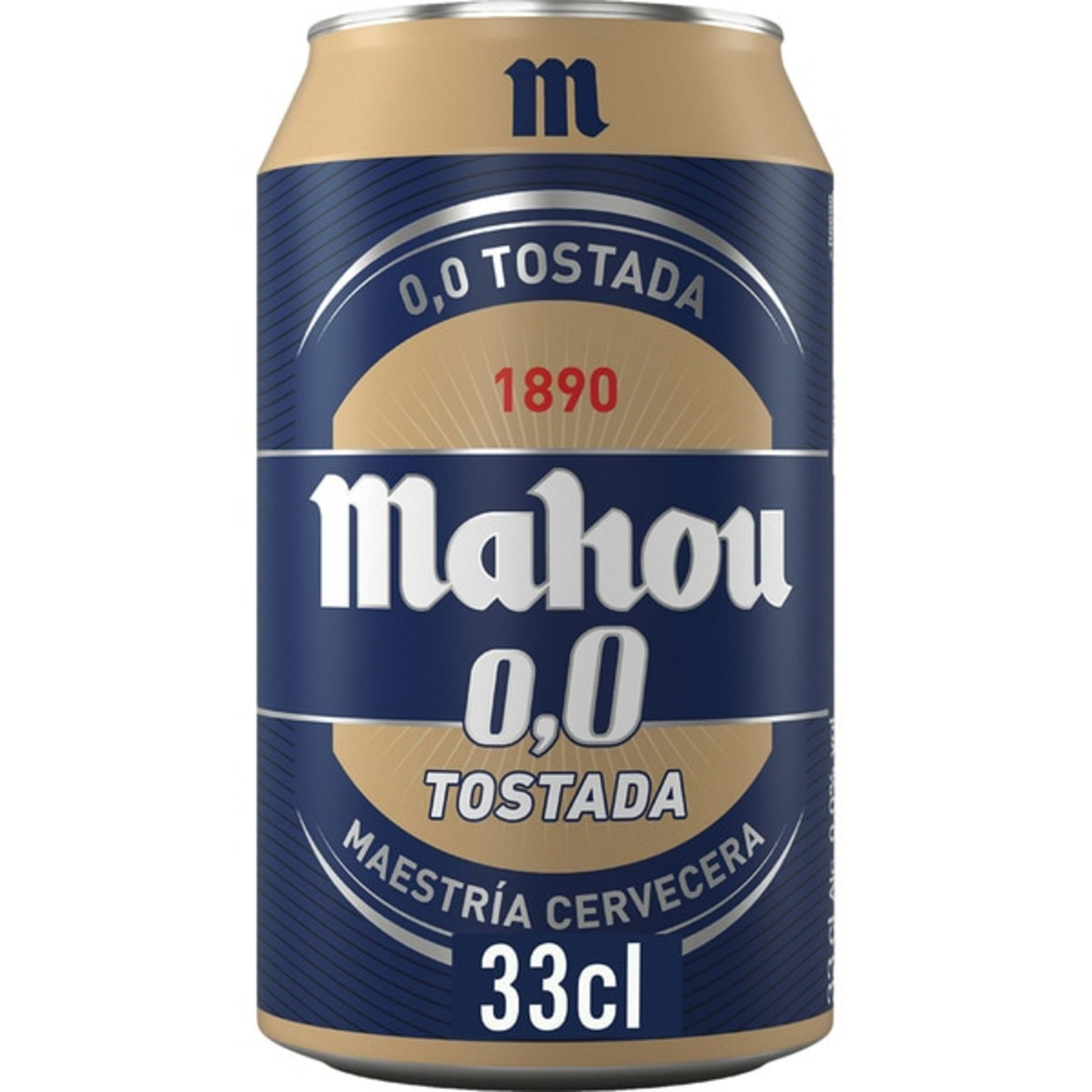 Cerveza sin alcohol tostada