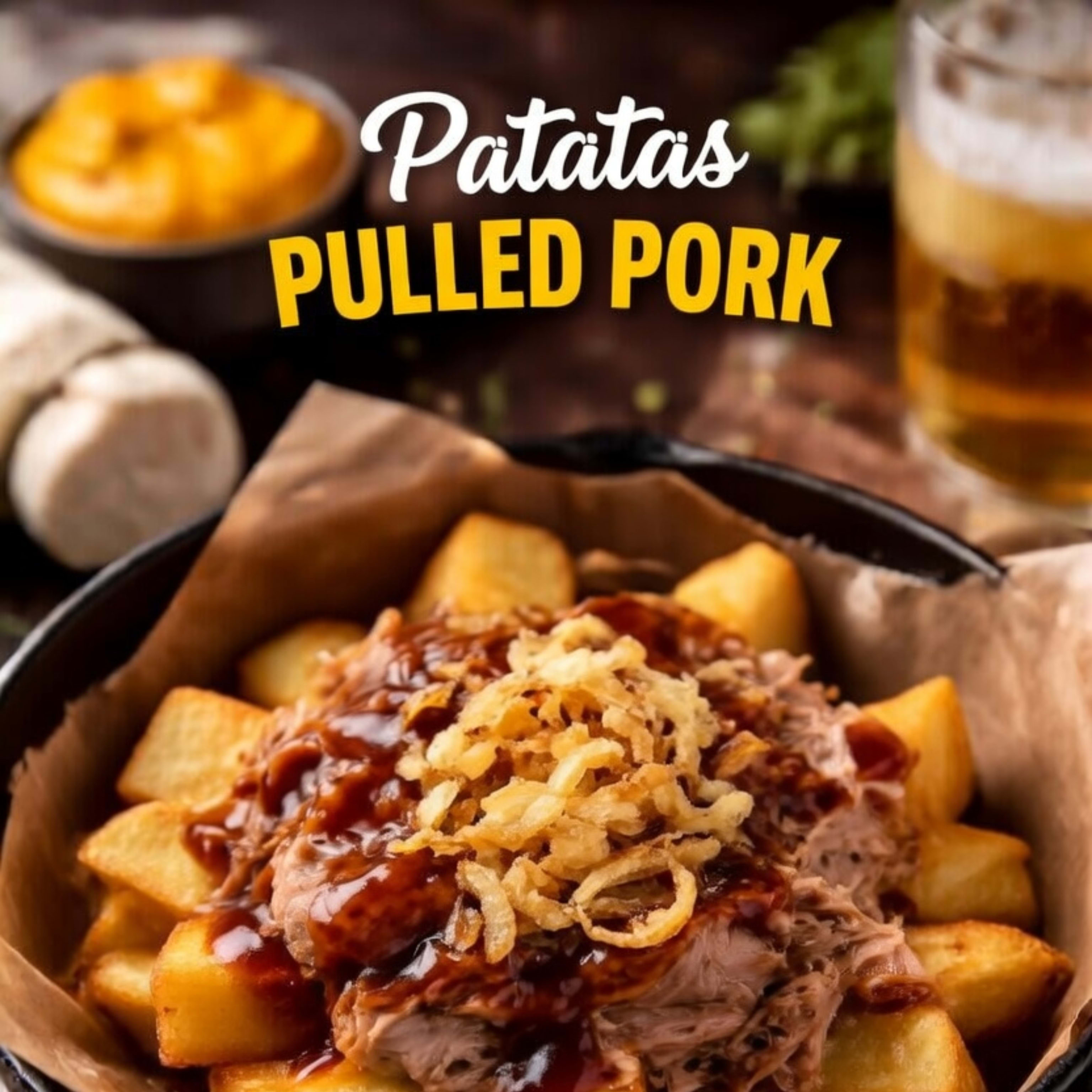 Patatas Pulled Pork.