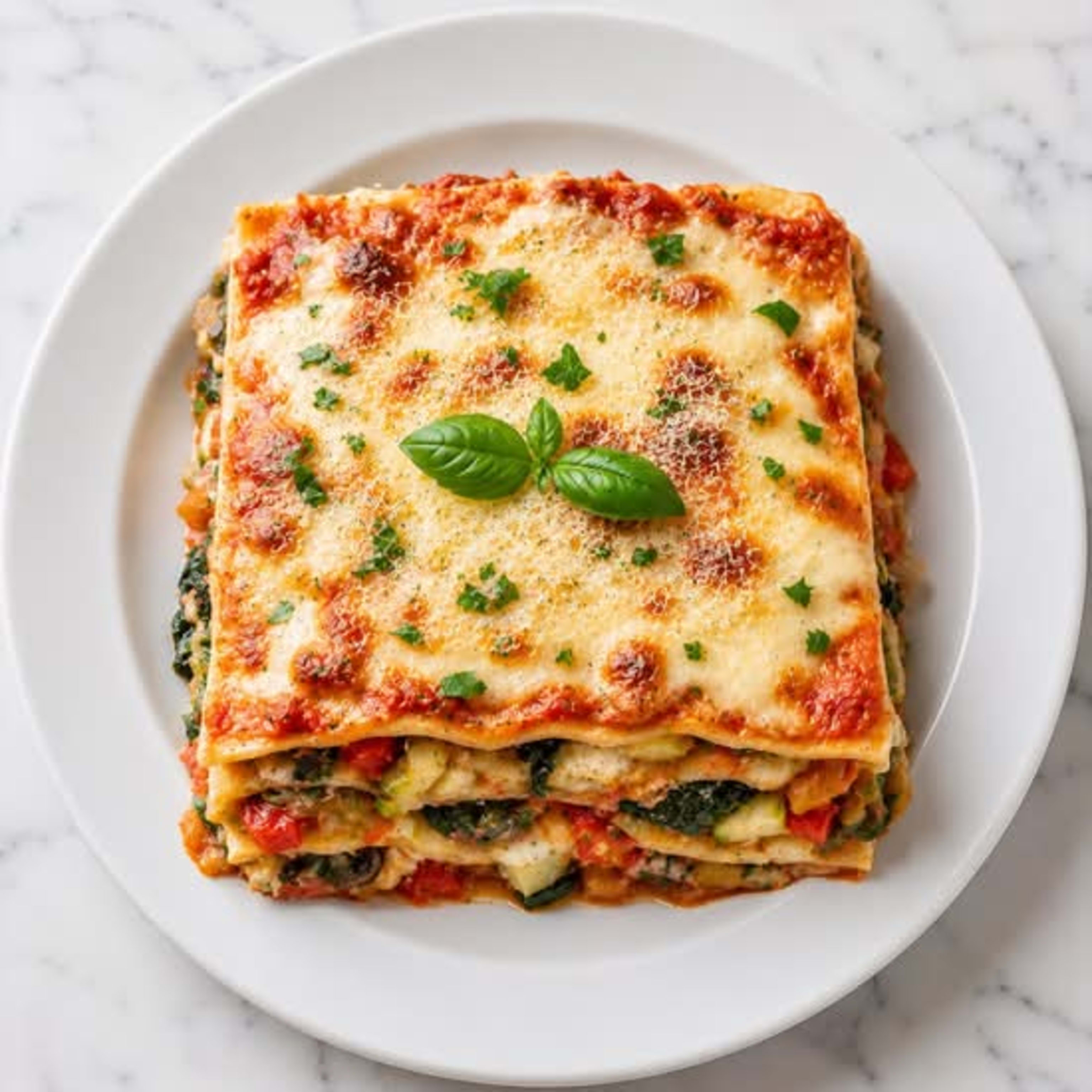 Lasagna Vegetariana + BEBIDA