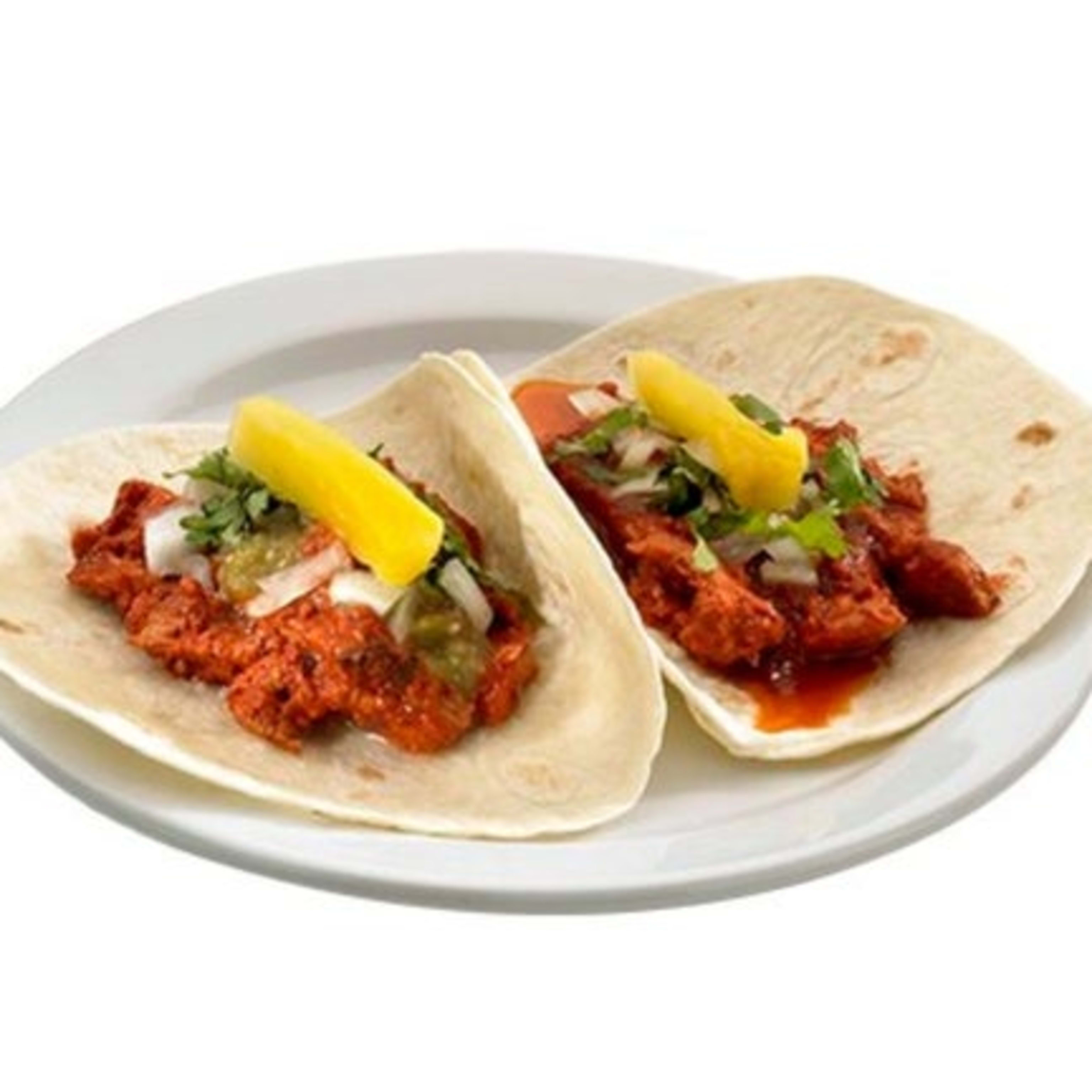 Tacos al pastor, 2 unidades