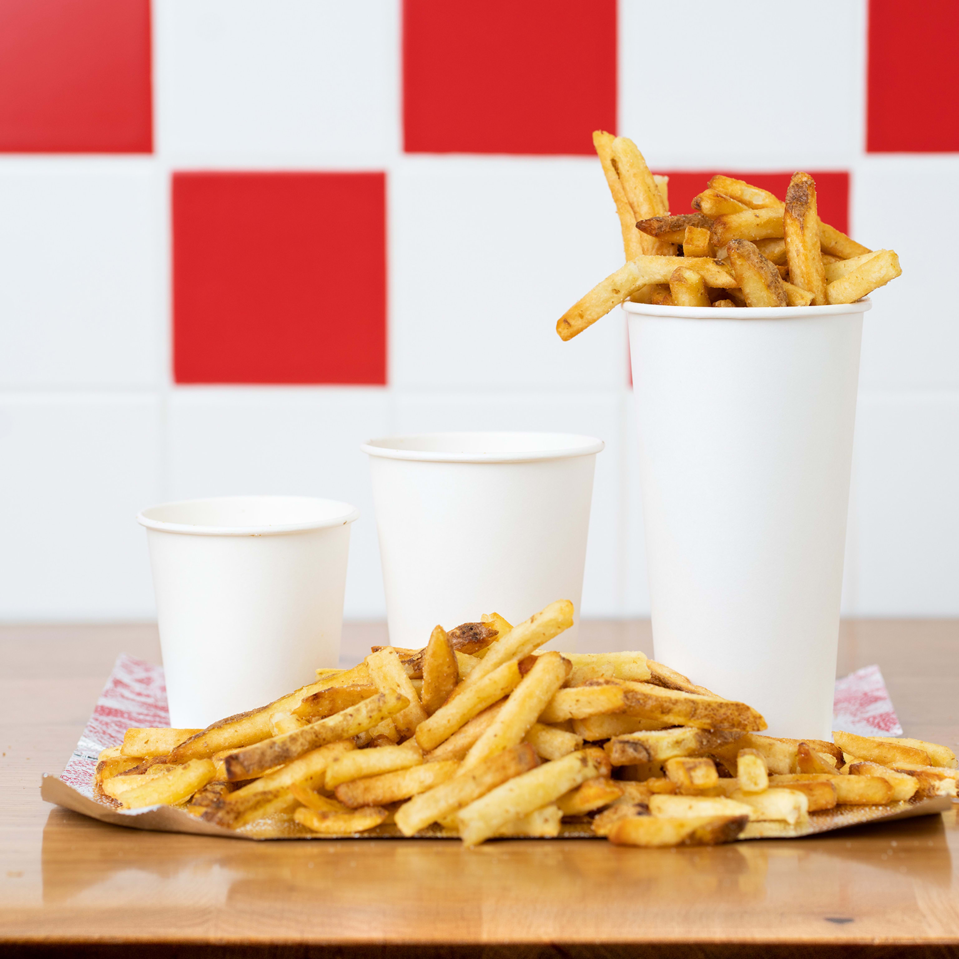 Estilo Five Guys grandes