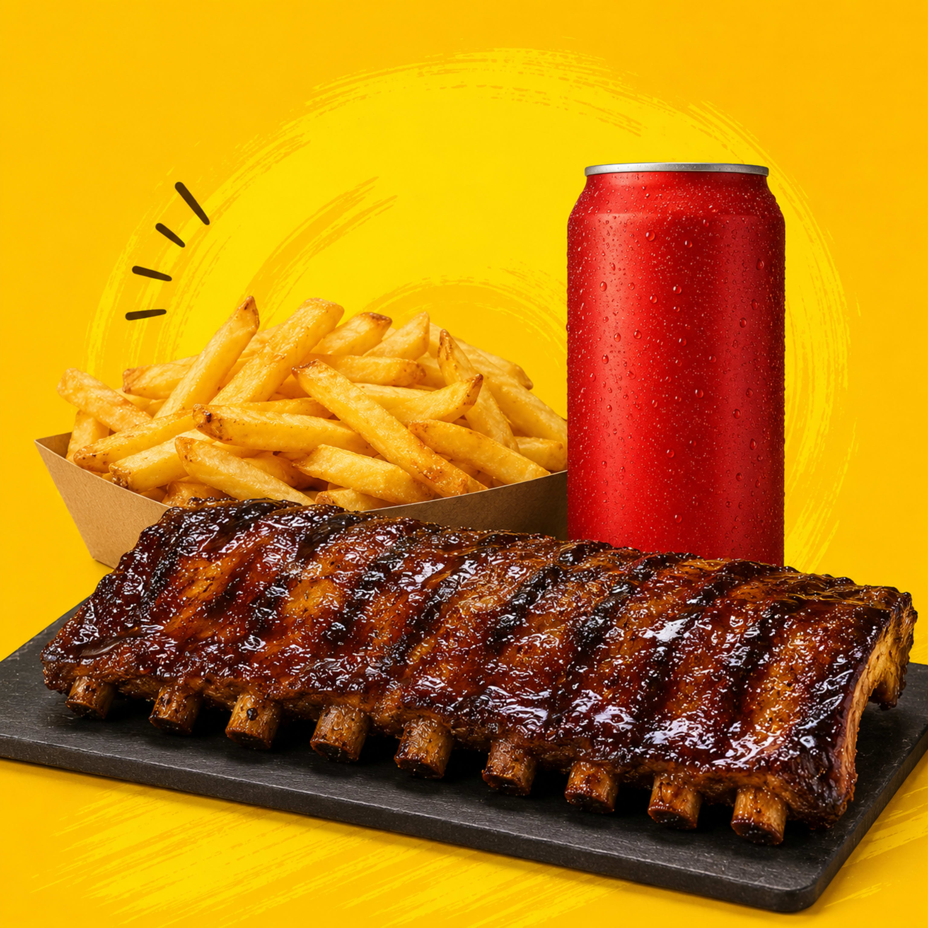 Combo Costillar BBQ