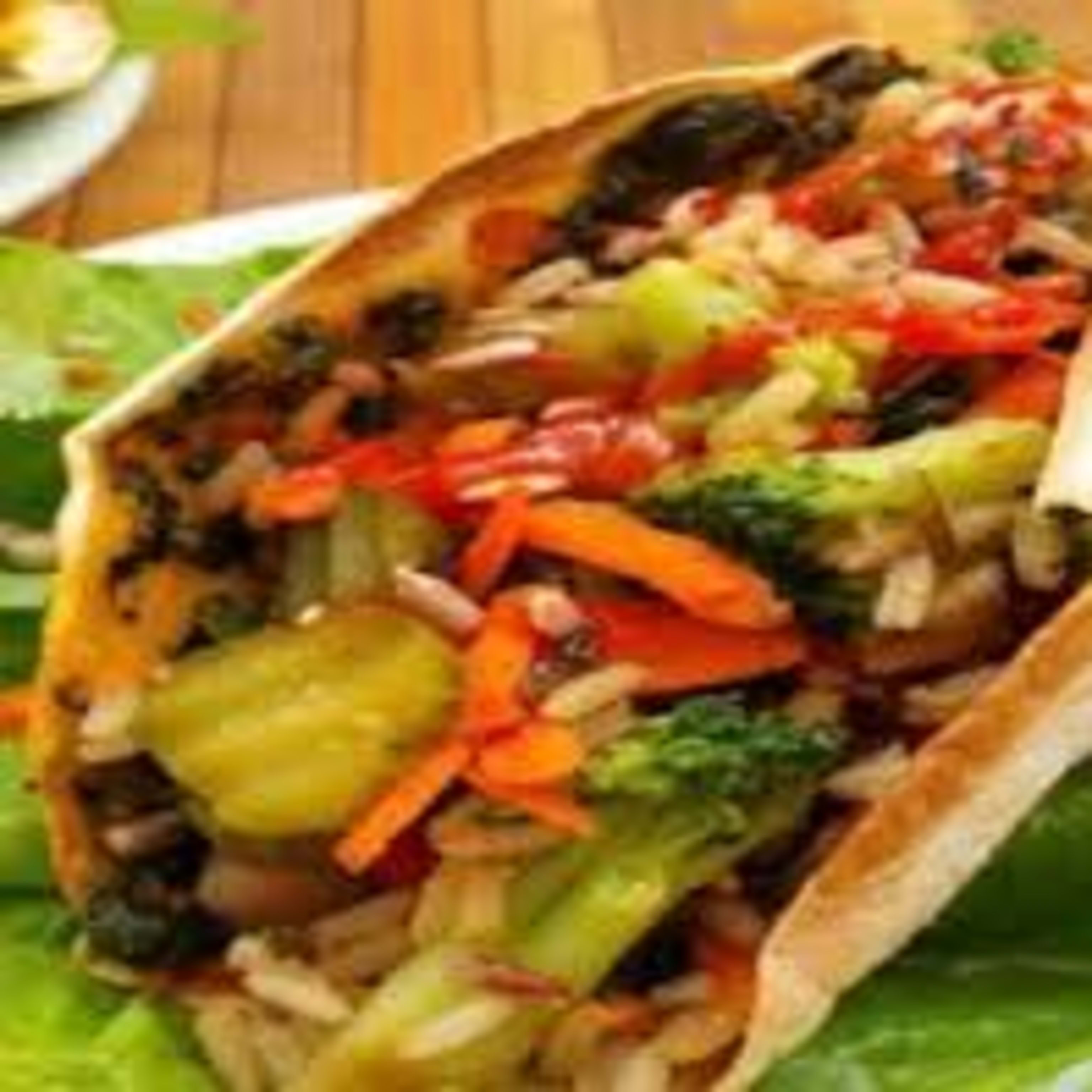 fajitas mexicanas rellenas de pisto, 2 unidades( para celiacos poner en comentarios)