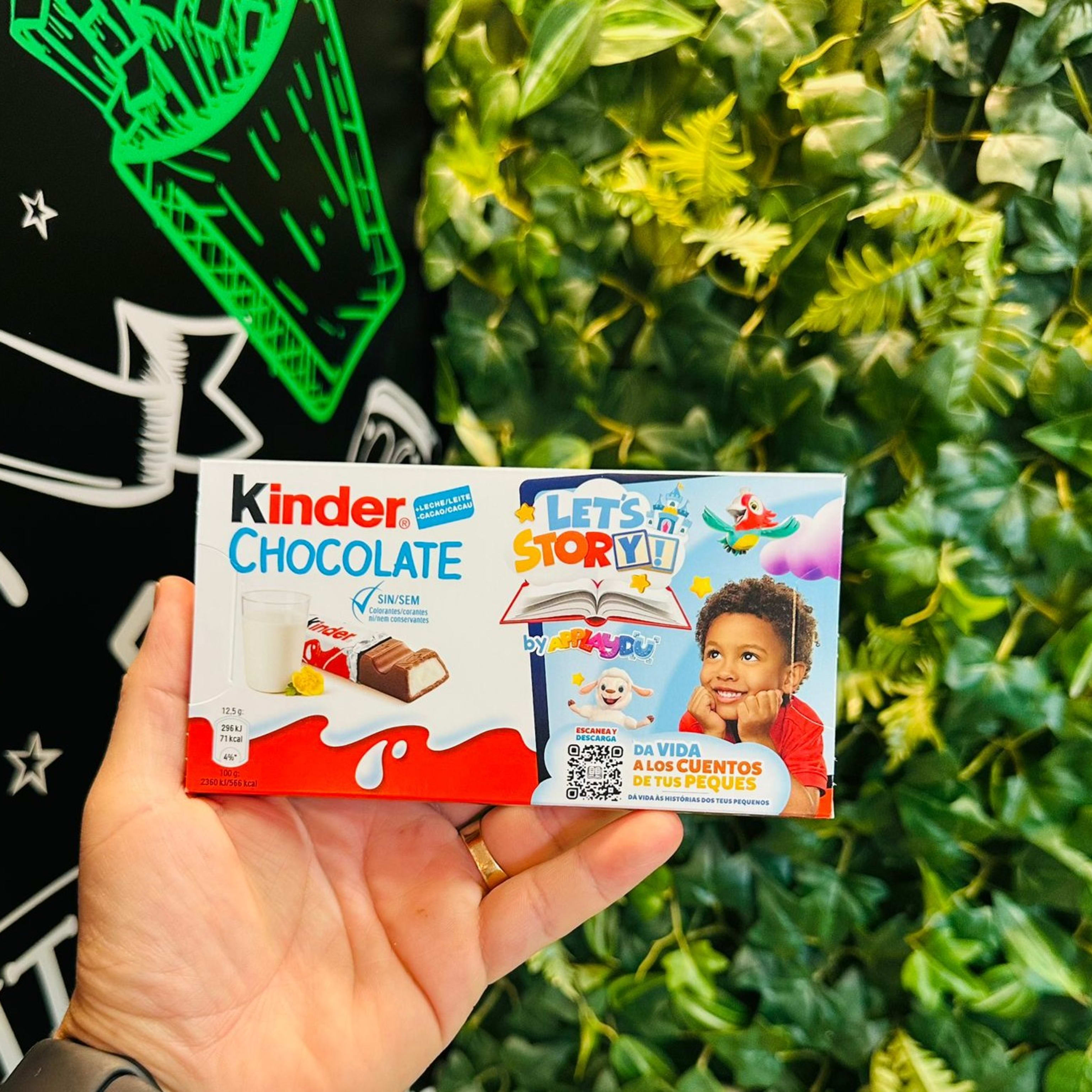 CHOCOLATE KINDER BARRA