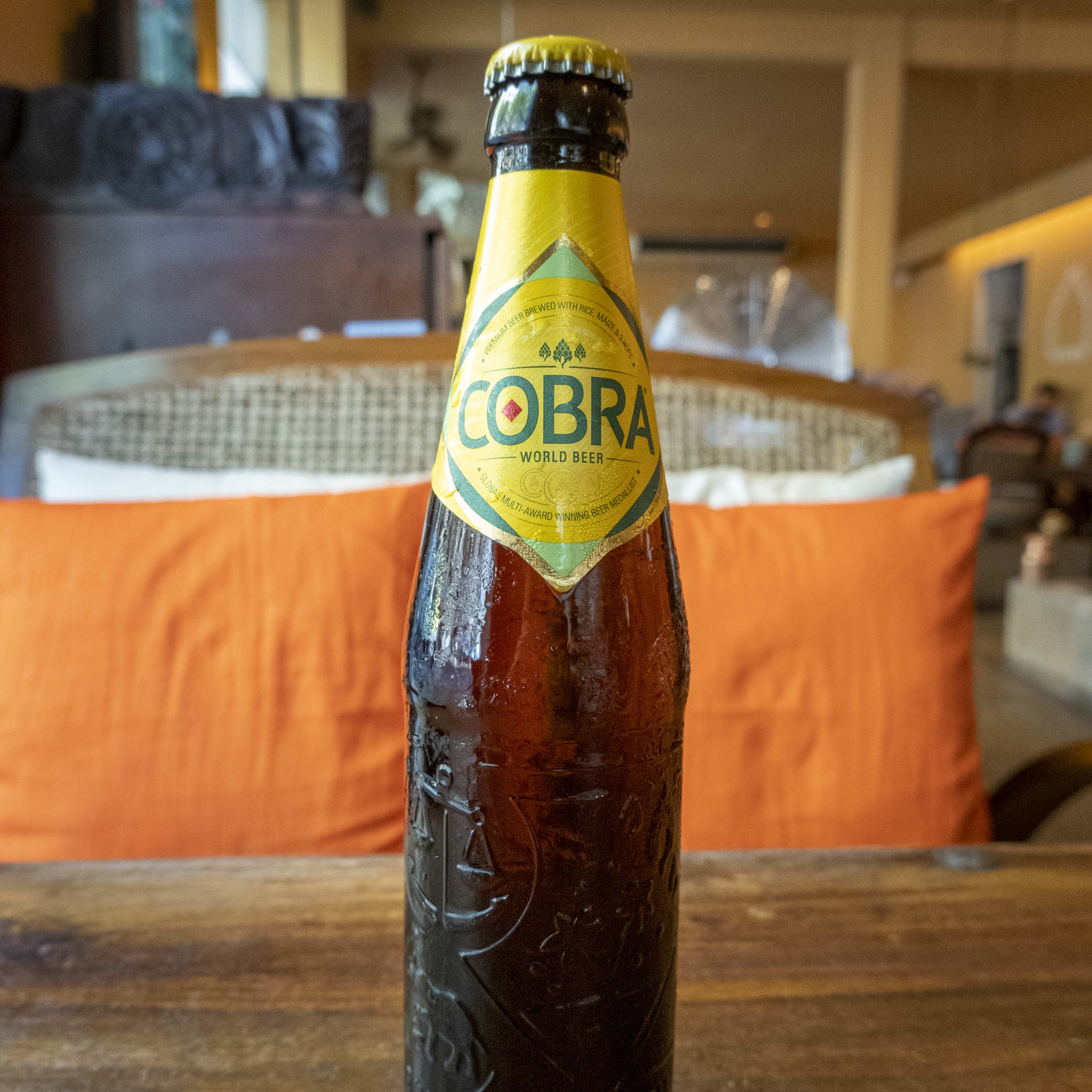 Cobra - Cerveza de la India, botella 0,33l.