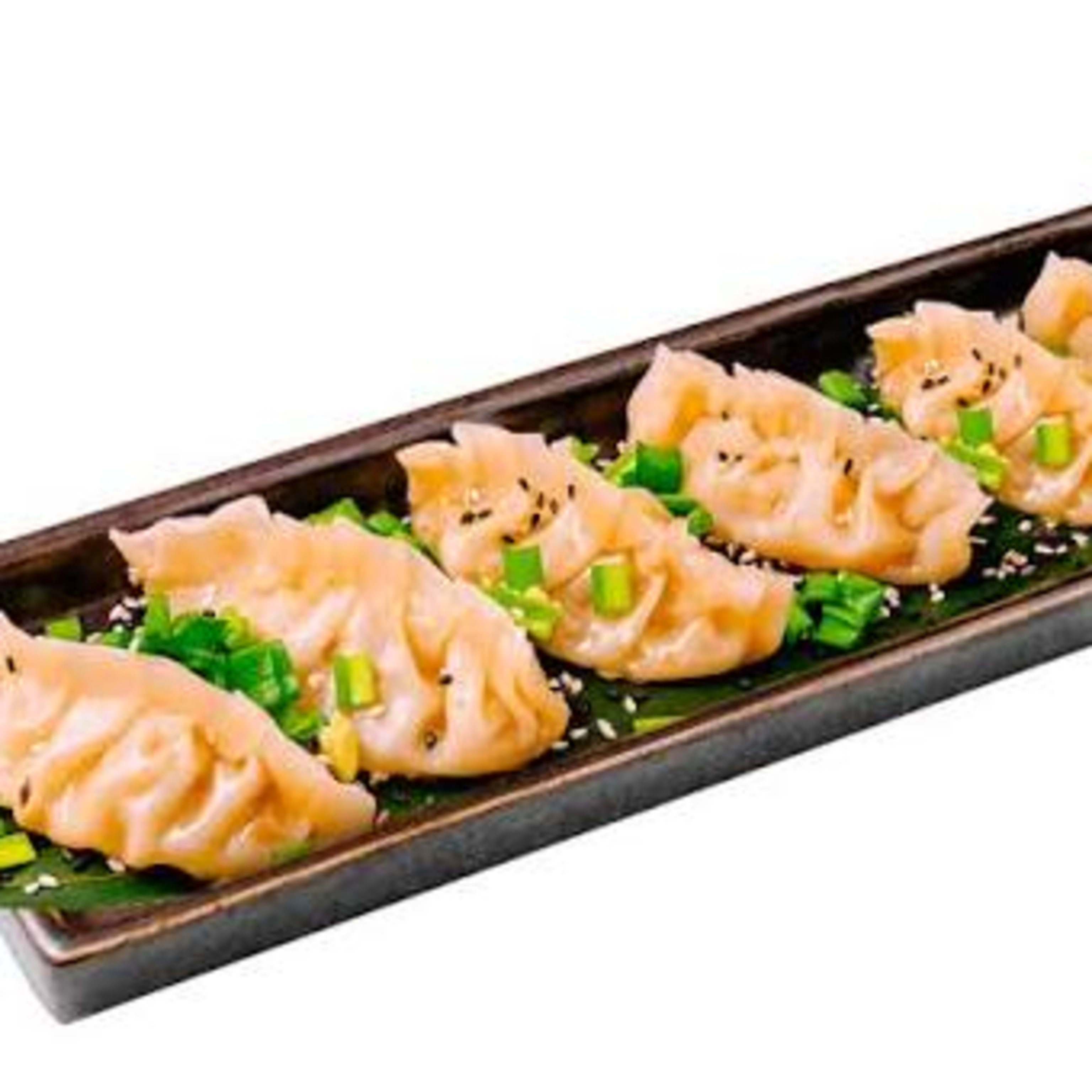 Gyozas de salmón