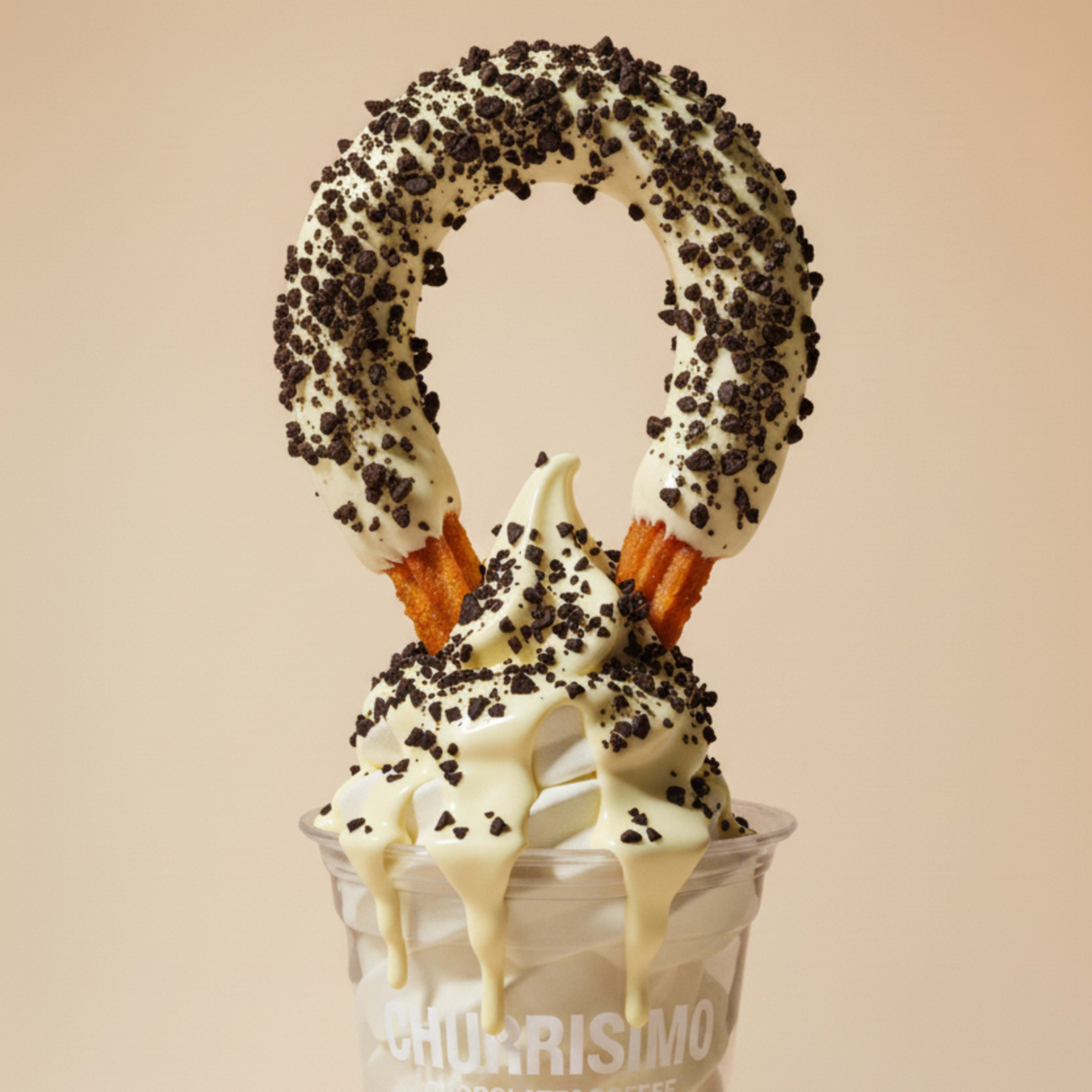 Churro Helado Oreo