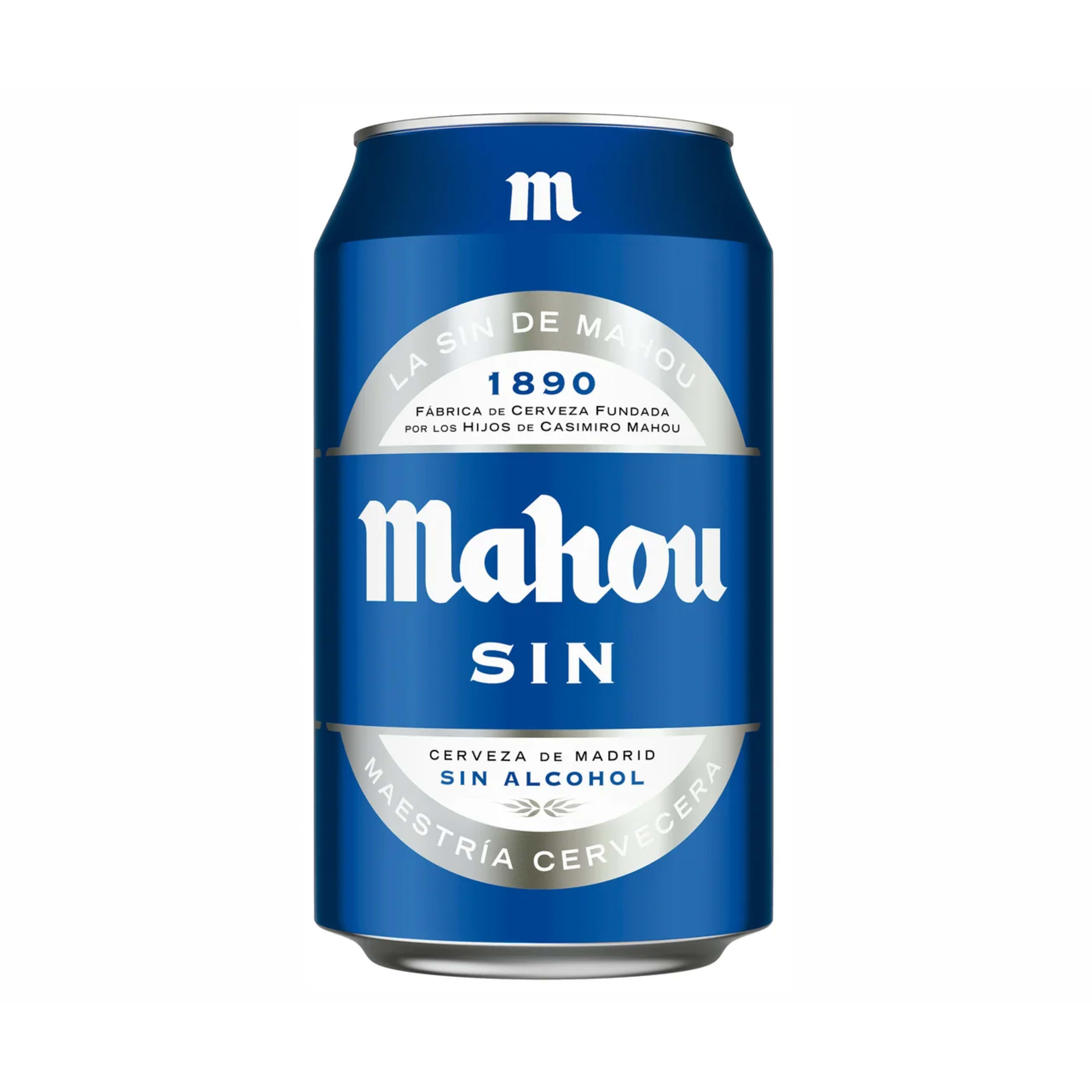 Lata Mahou SIN 0,33cl