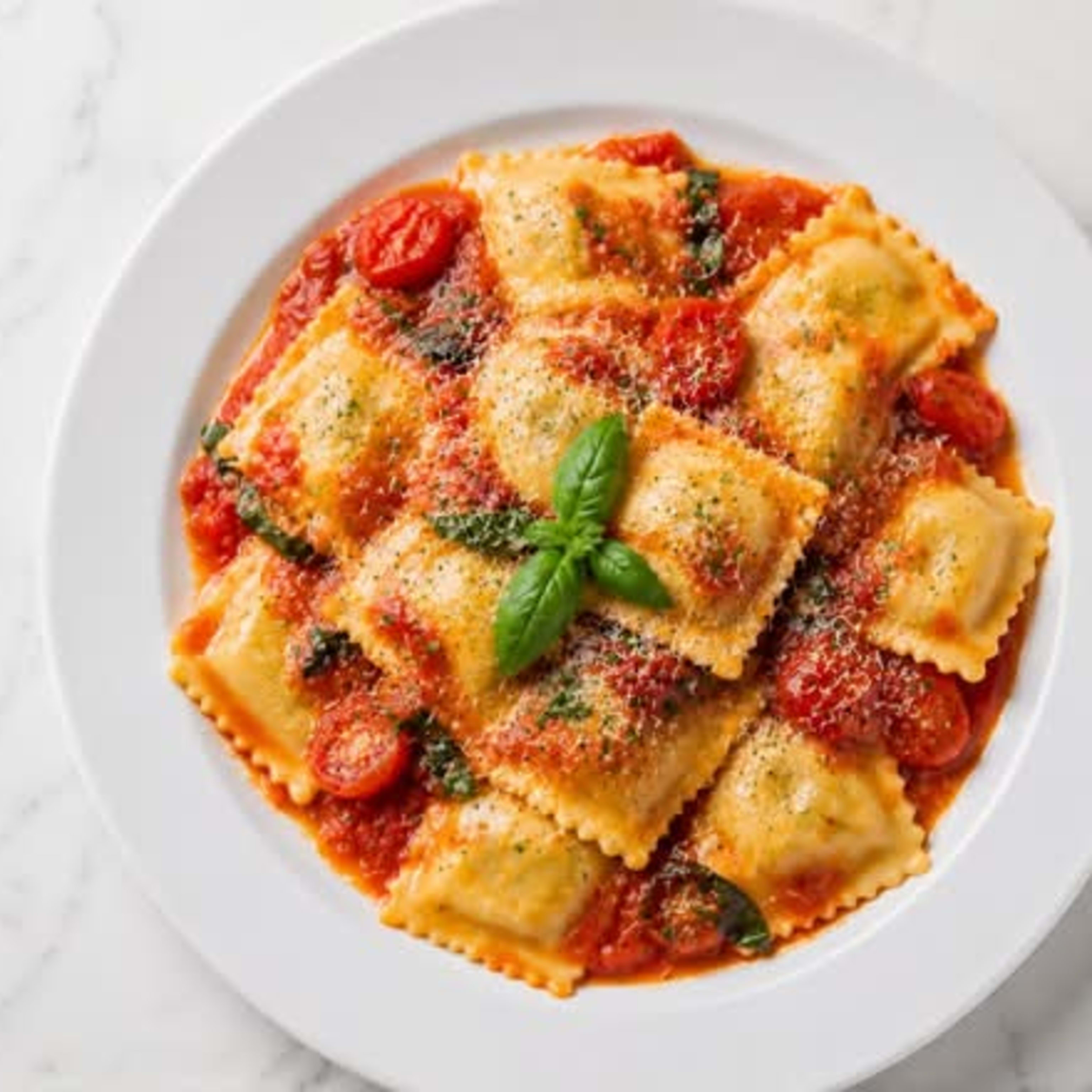 Ravioli Italia + BEBIDA