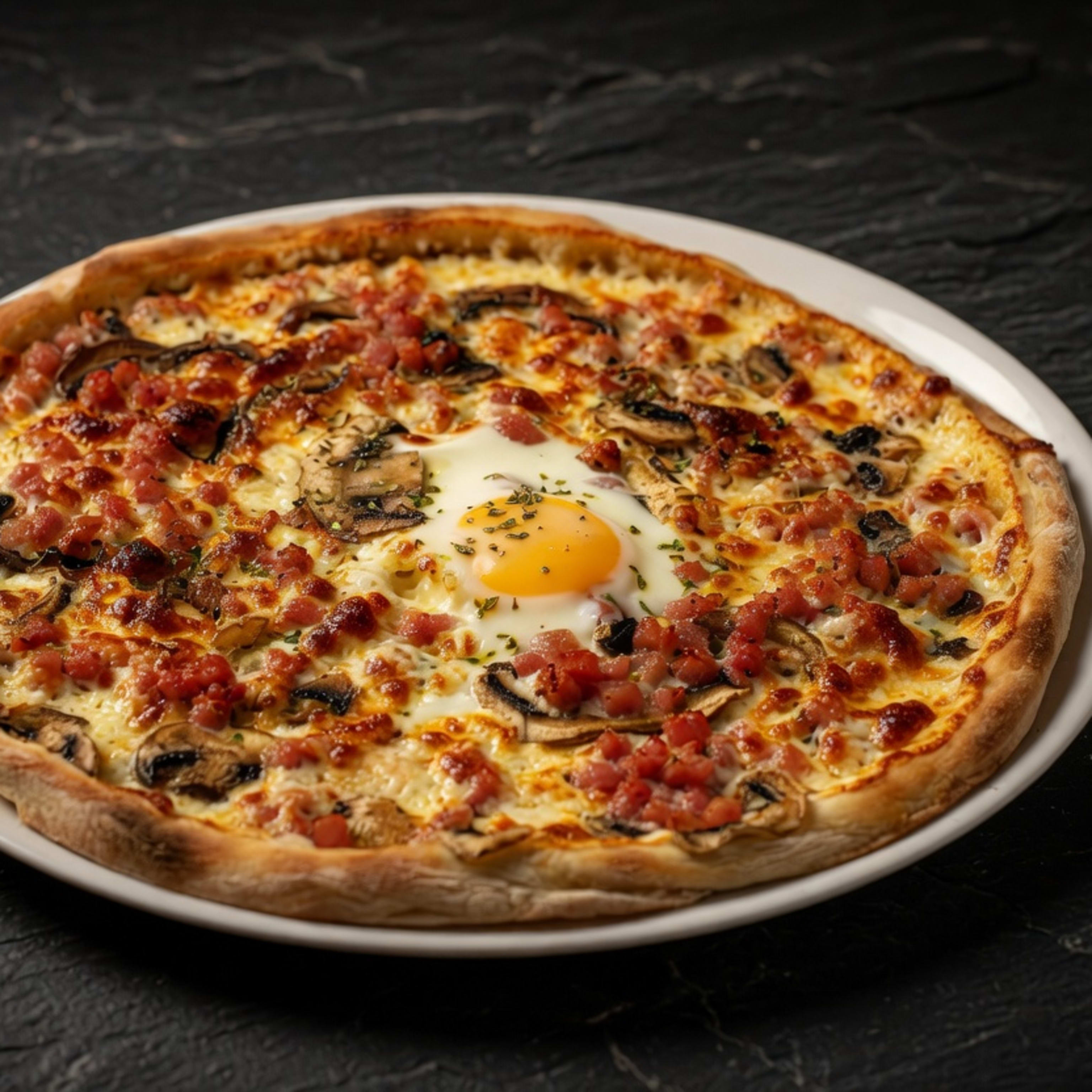 PIZZA CARBONARA