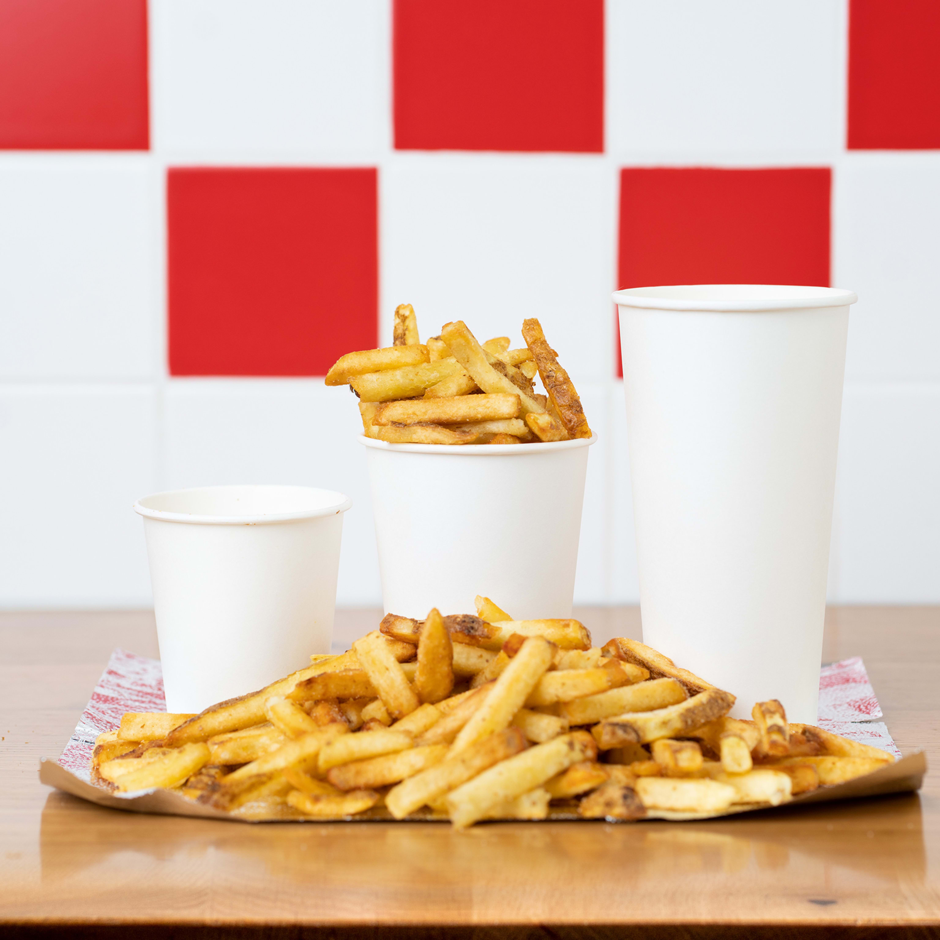 Estilo Five Guys medianas