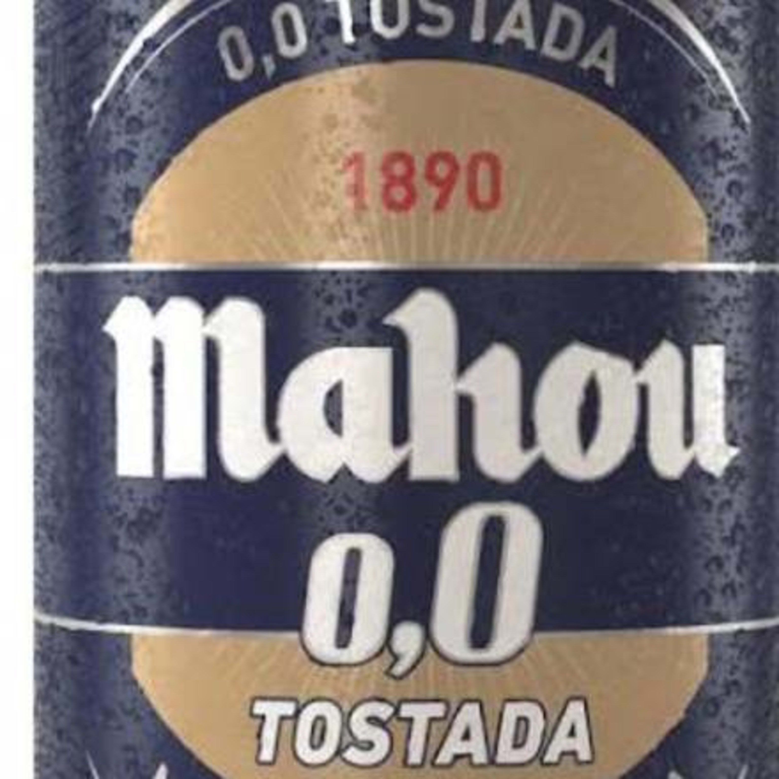 Cerveza Mahou 0,0 tostada, Lata 33cl