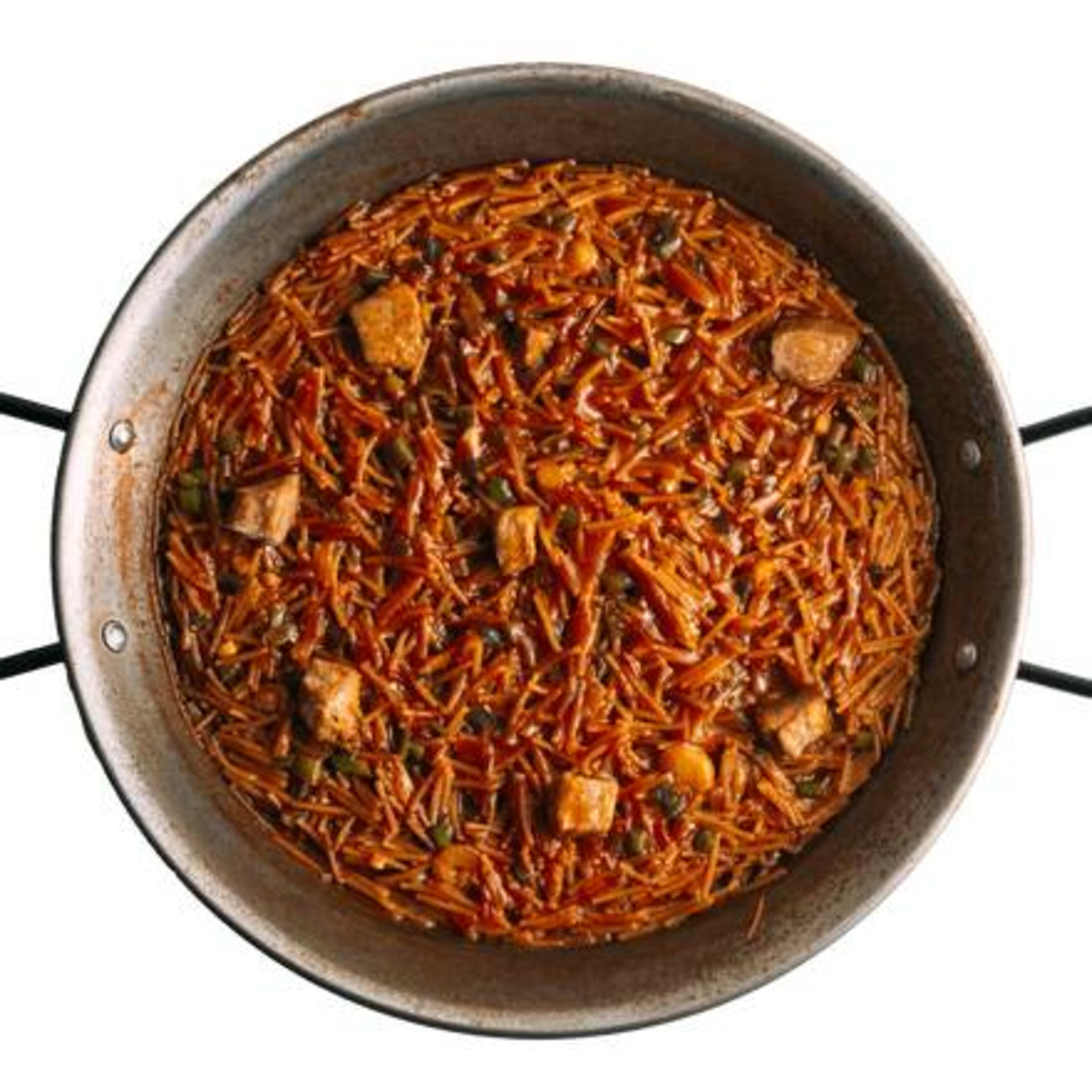Fideuá de secreto ibérico