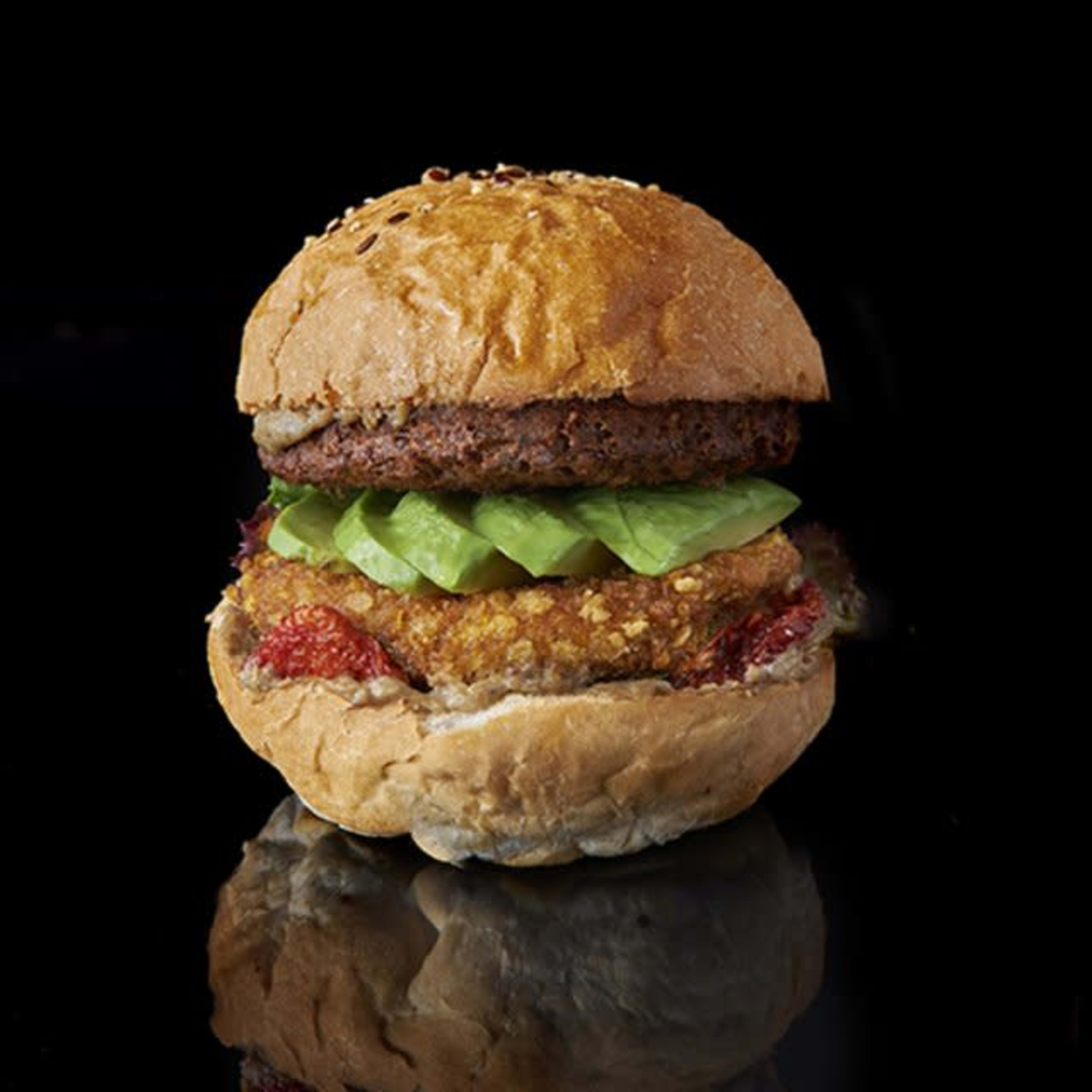 Burger Doble Veggy (100% vegetariano)