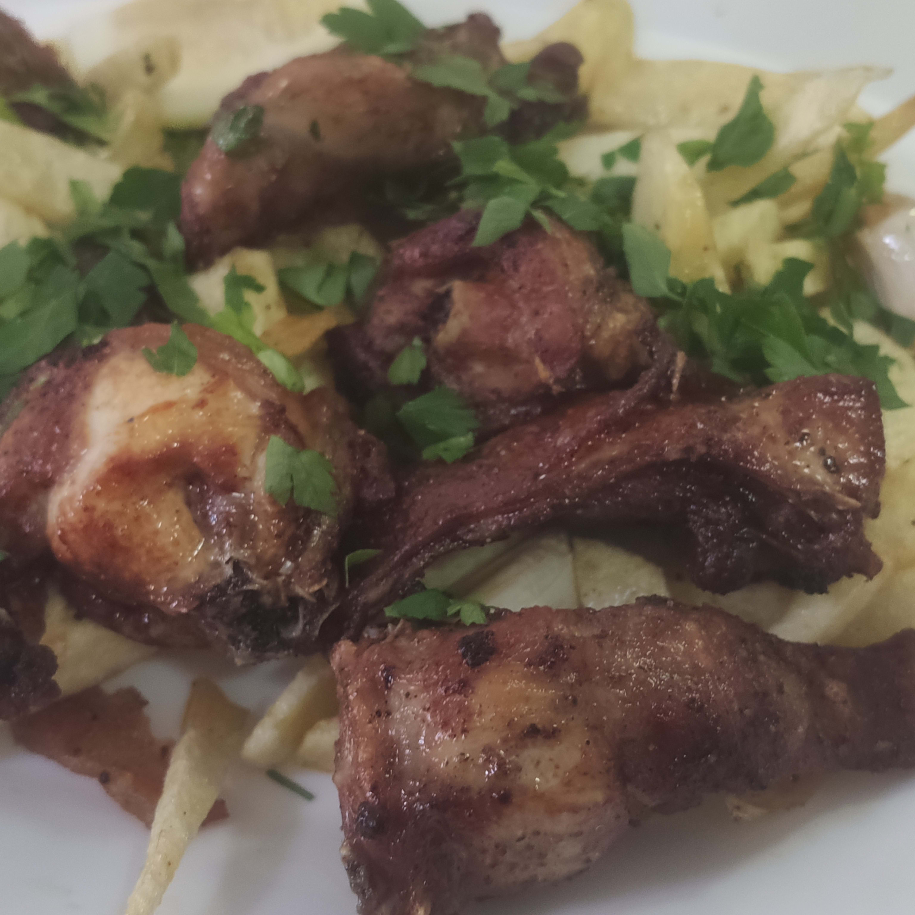 pollo al ajillo