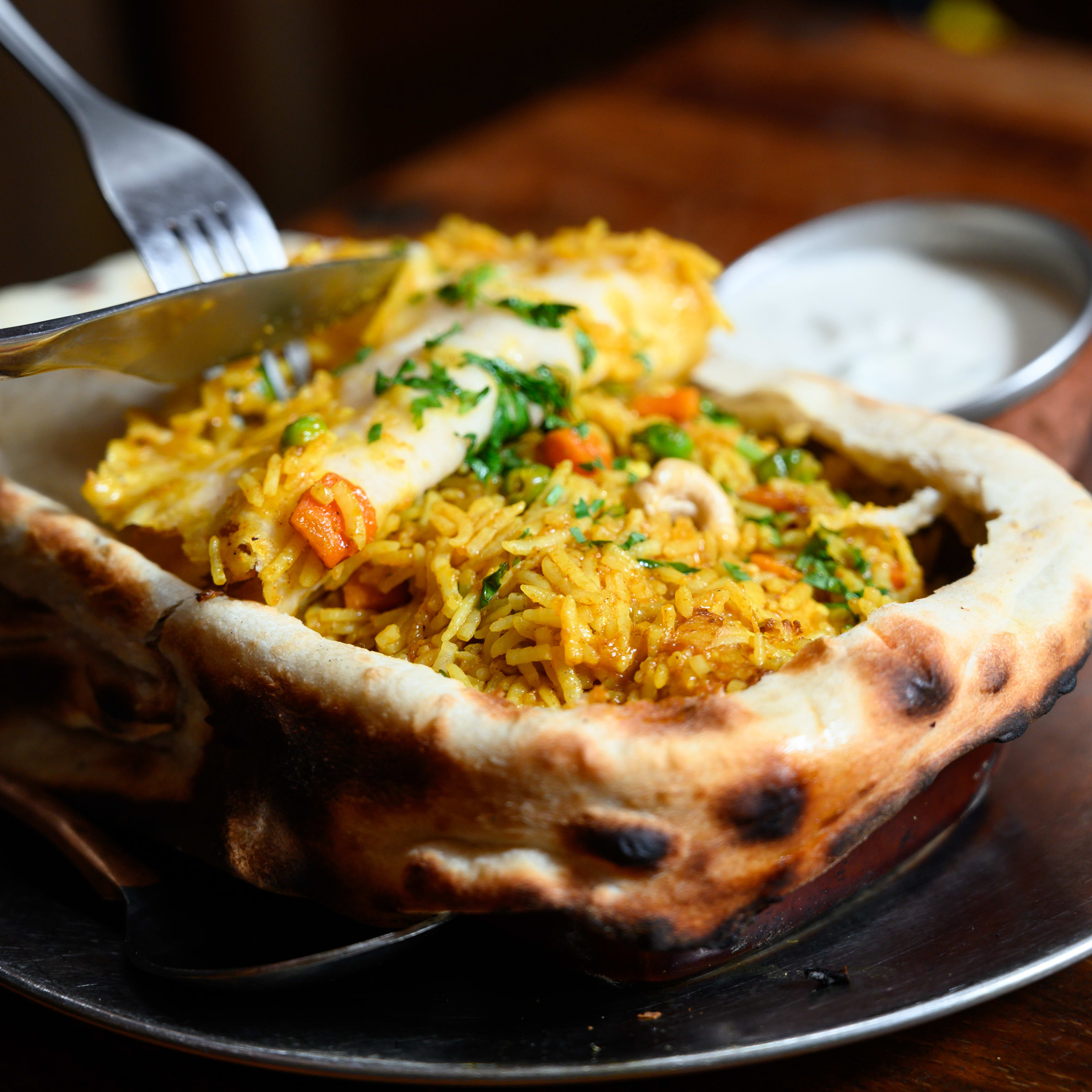 Biryani de Gambas.