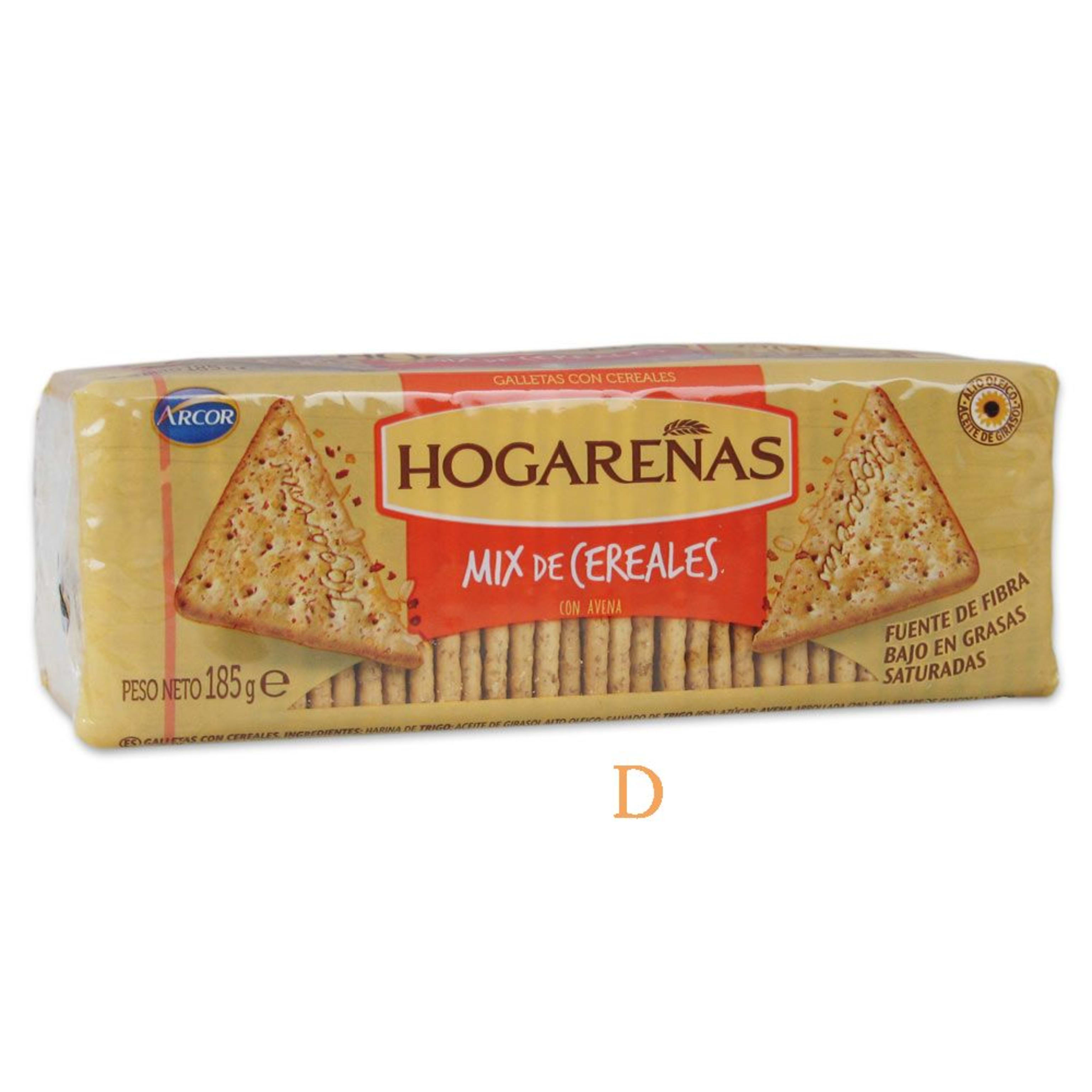 GALLETITAS Hogarenas Mix Cereales Arcor - 185g