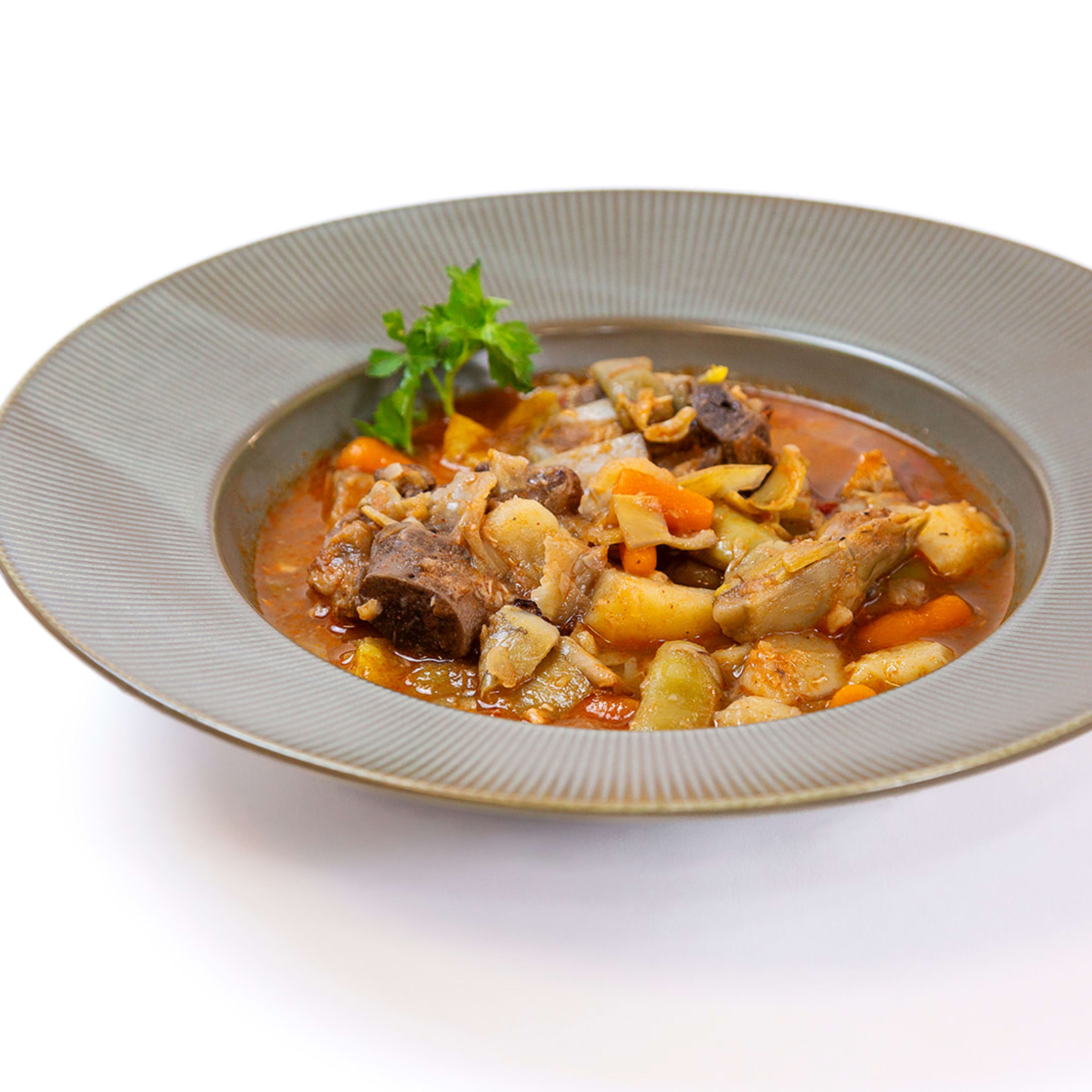 ESTOFADO DE COSTILLA Y VERDURAS