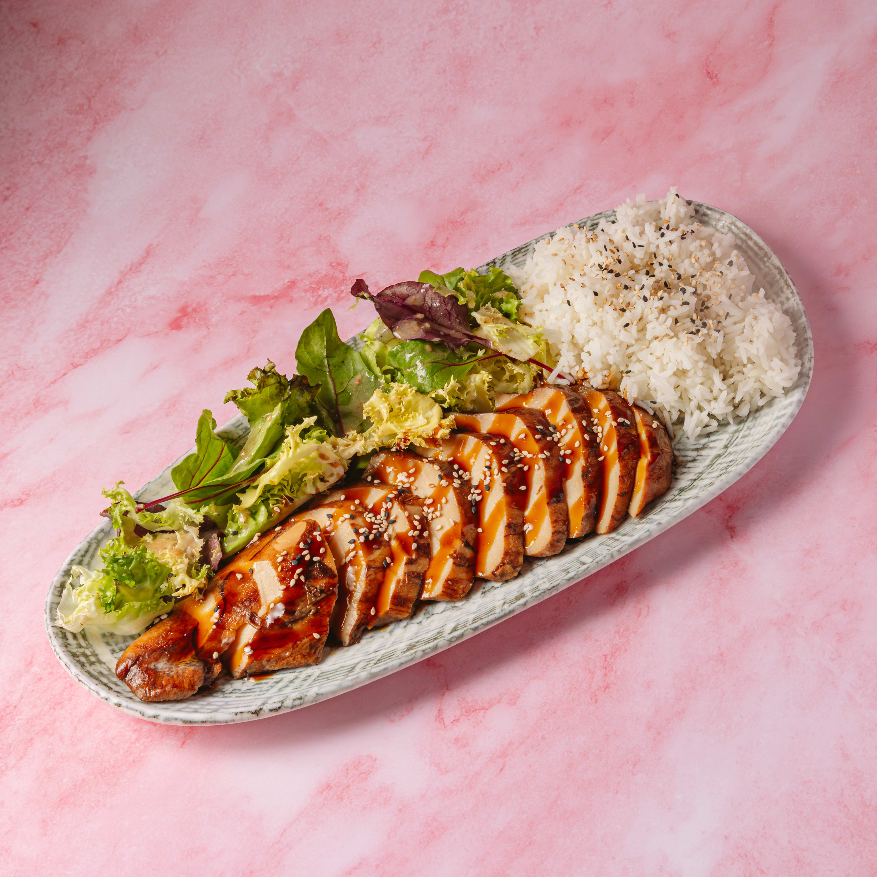 "Pollastre teriyaki"