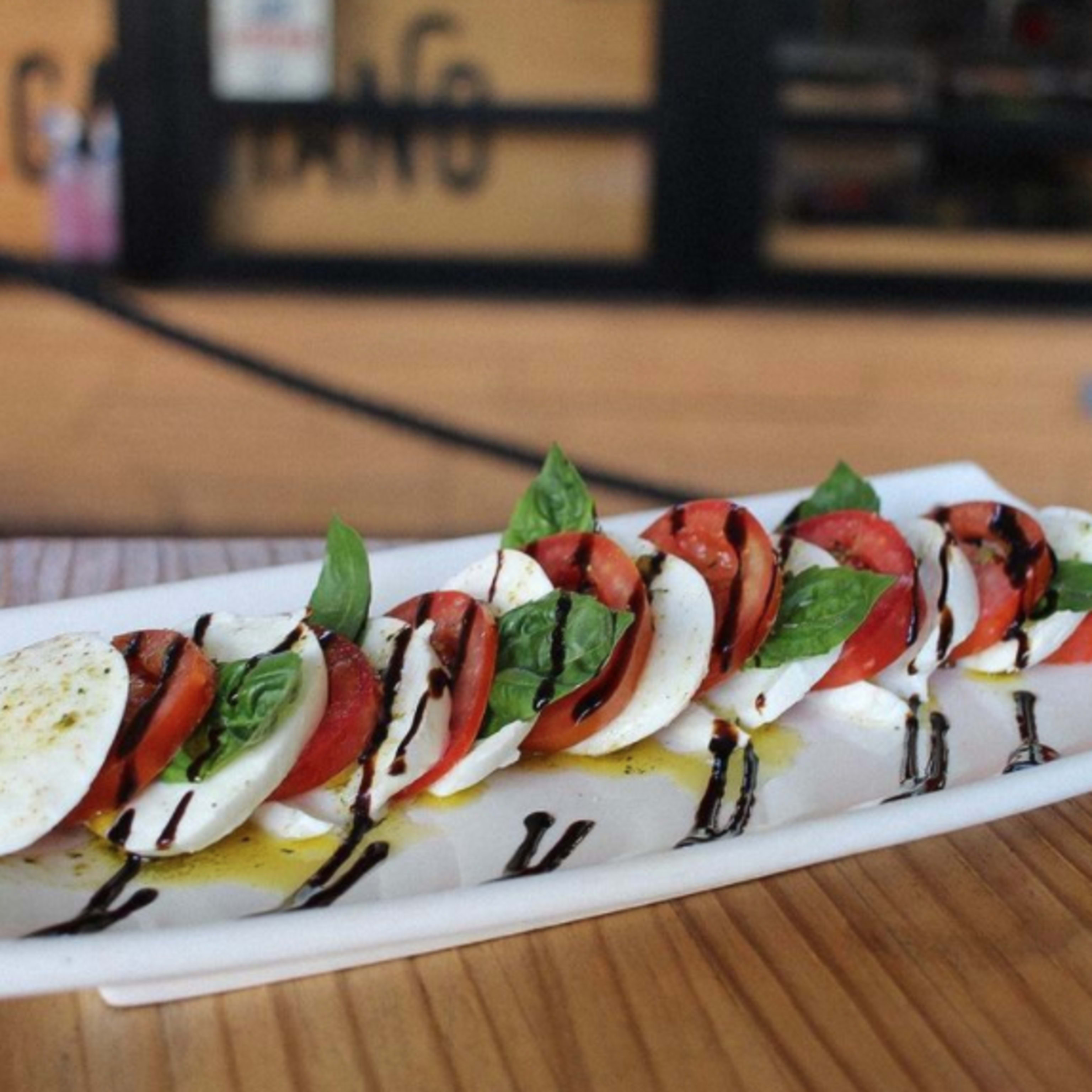 Buffala caprese salad