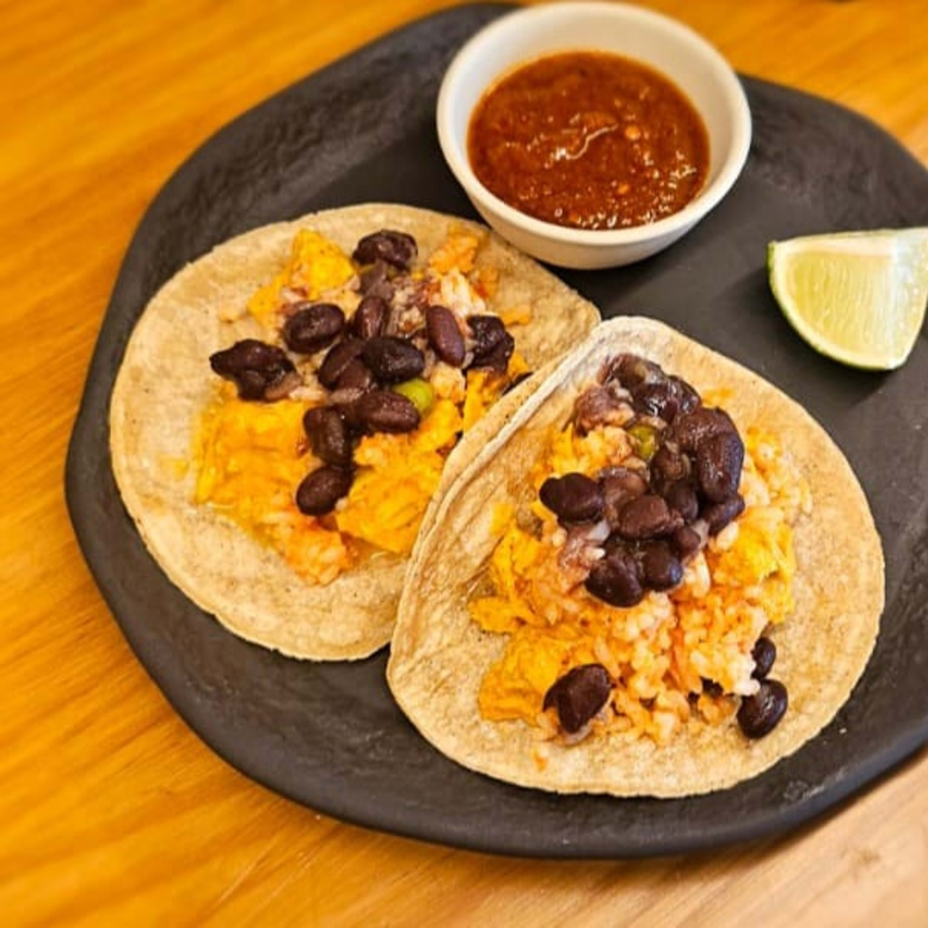 Taco Pollo en chipotle