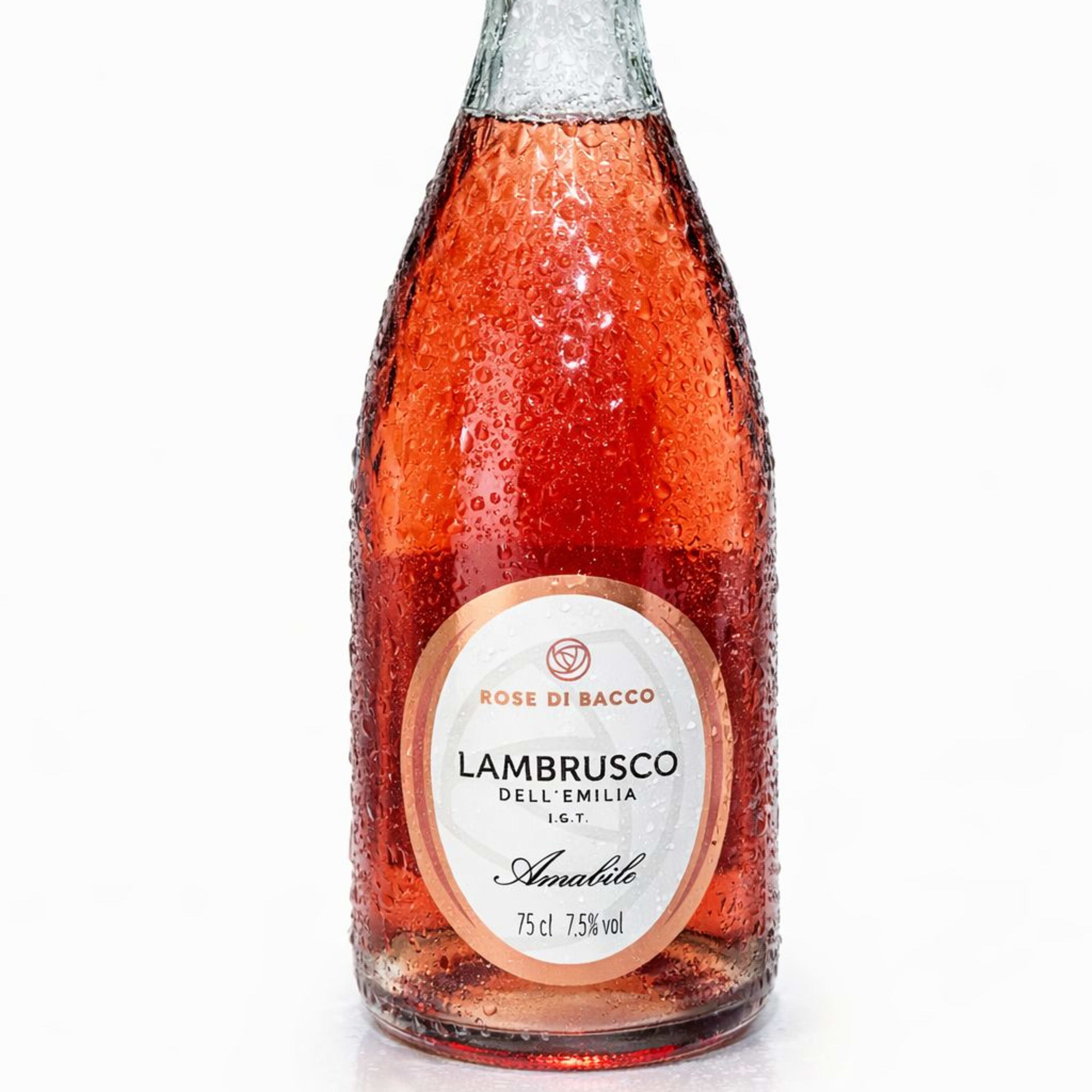 VINO LAMBRUSCO ROSATO DI BACCO