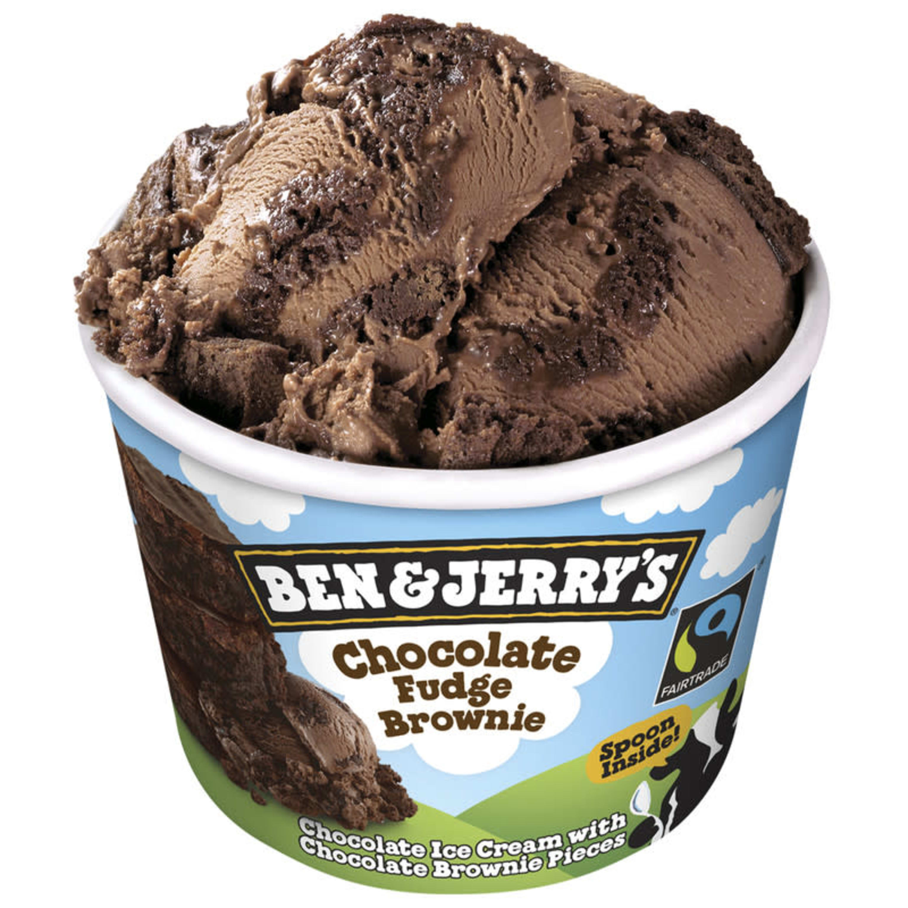 Helado Ben & Jerry's Chocolate Fudge Brownie (100 ml.)