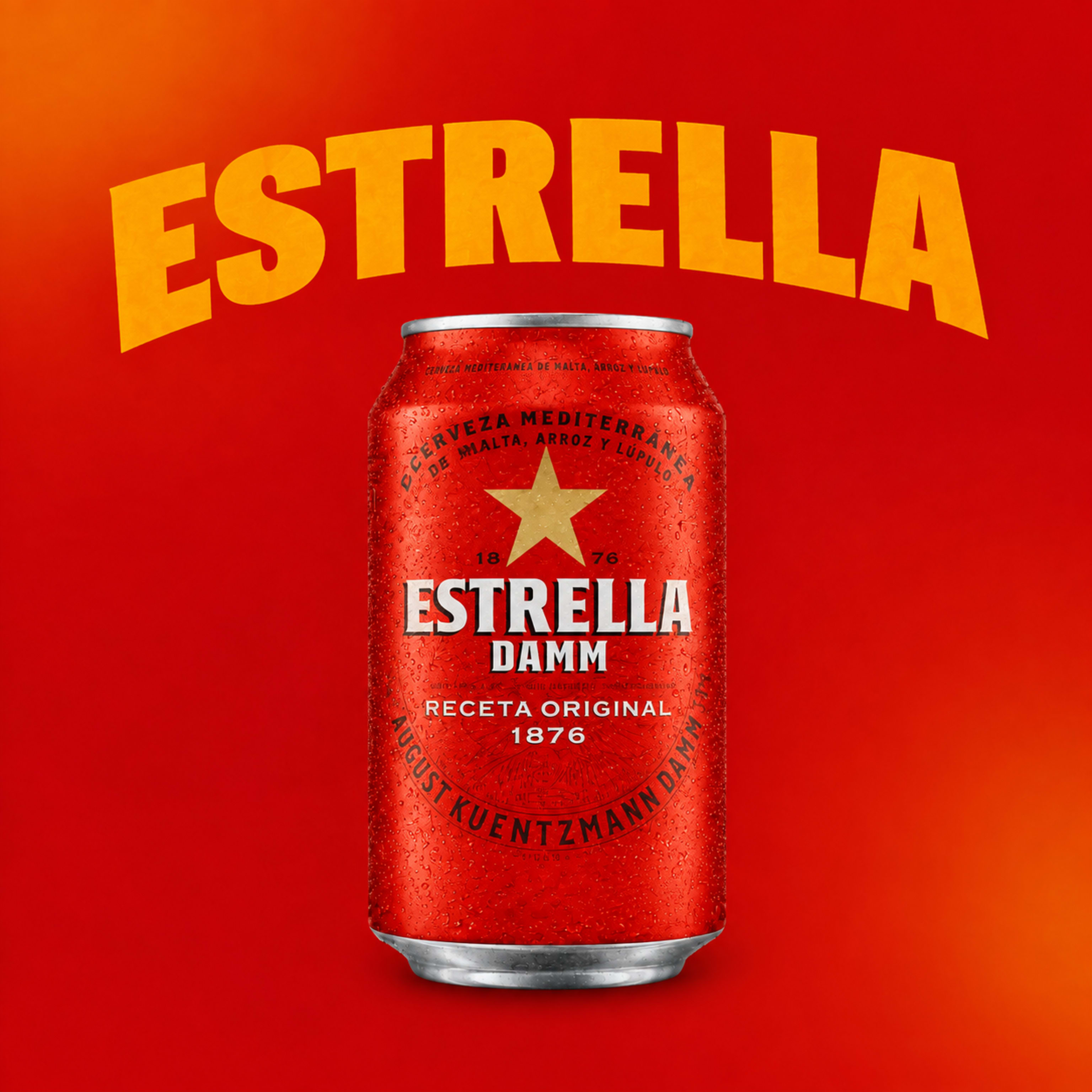 ESTRELLA DAMM LATA 330 ML