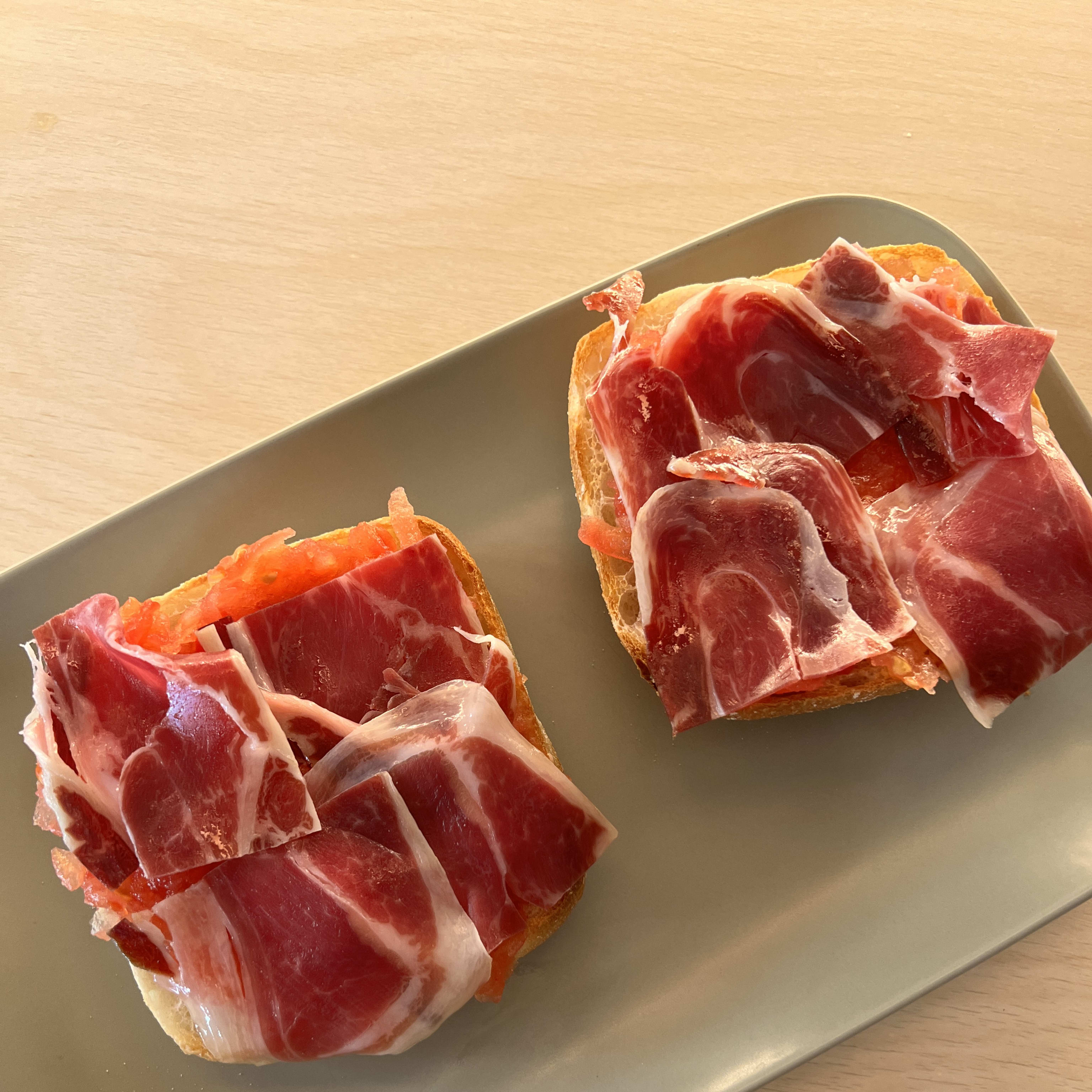 "La Ibérica" - TOSTA JAMÓN IBÉRICO CEBO