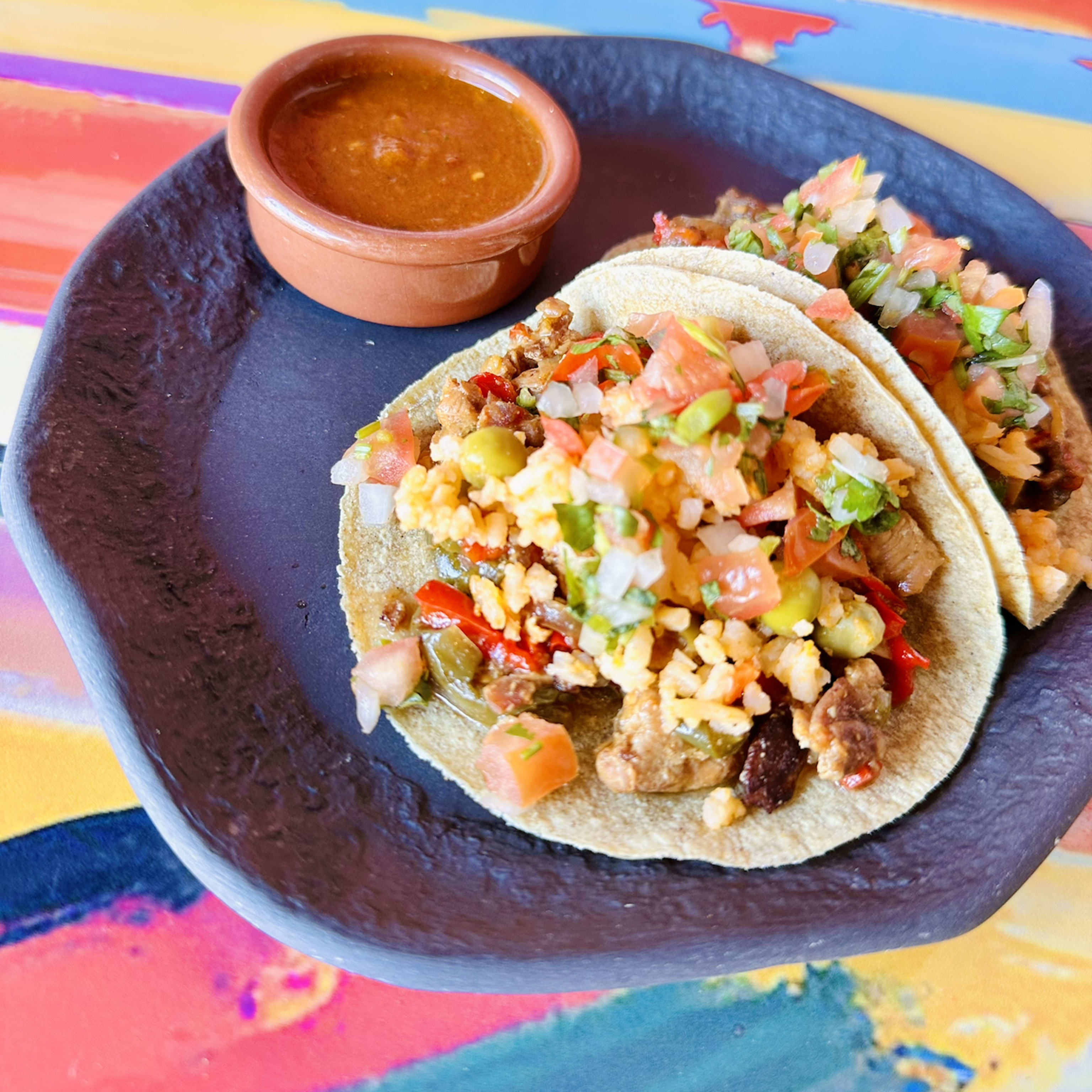 Taco Alambre de pollo