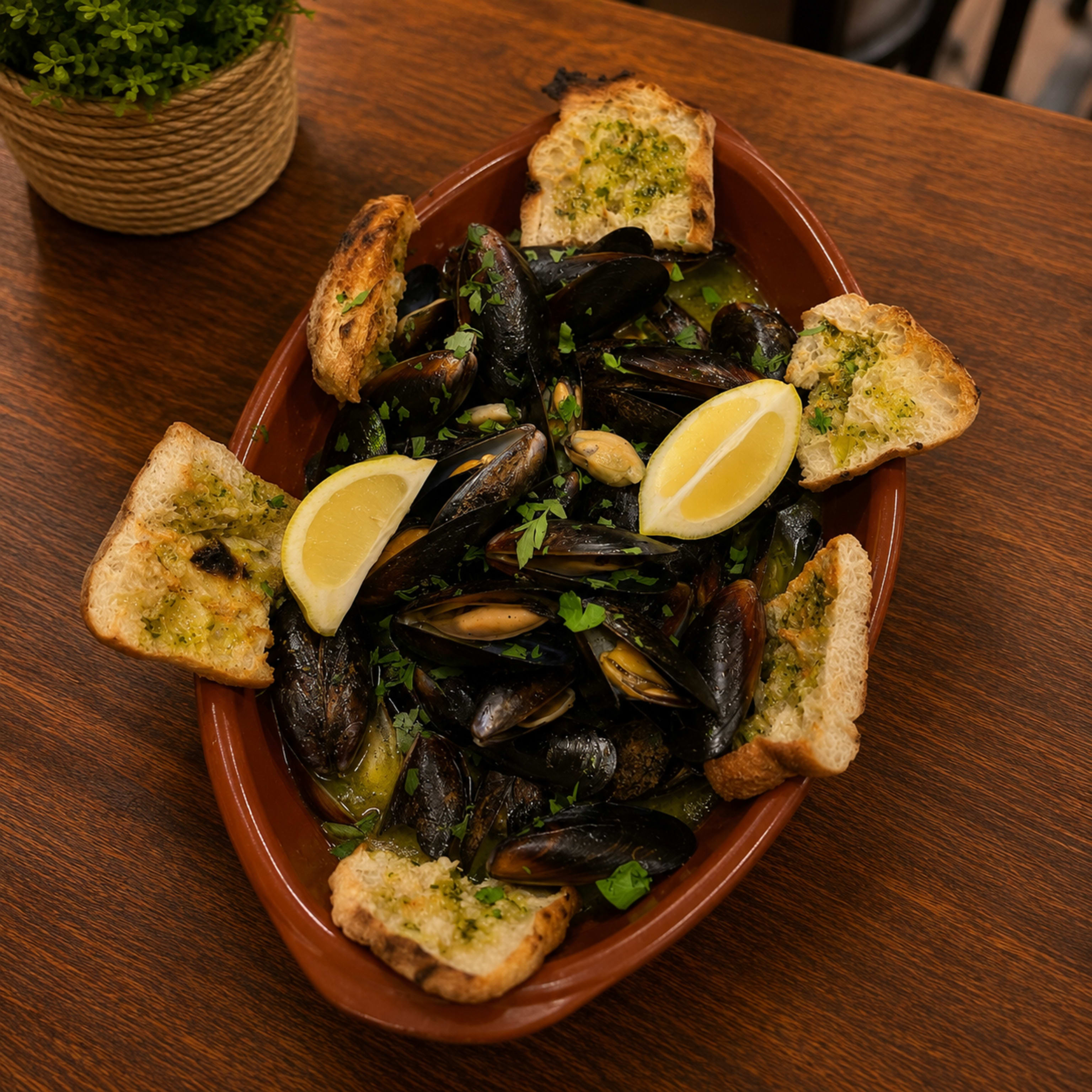 MEJILLONES A LA NAPOLITANA