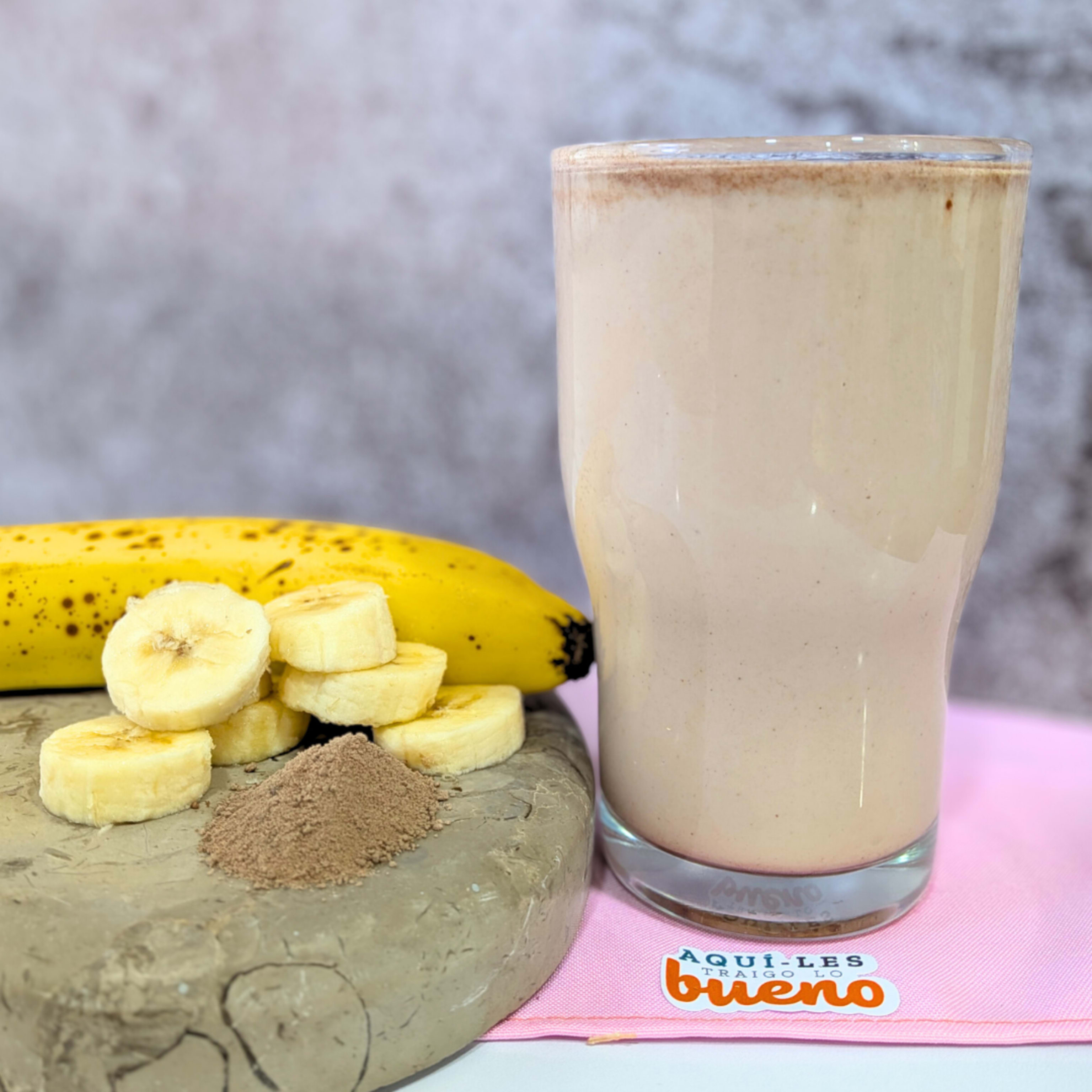 Licuado de chocoplátano 16 oz