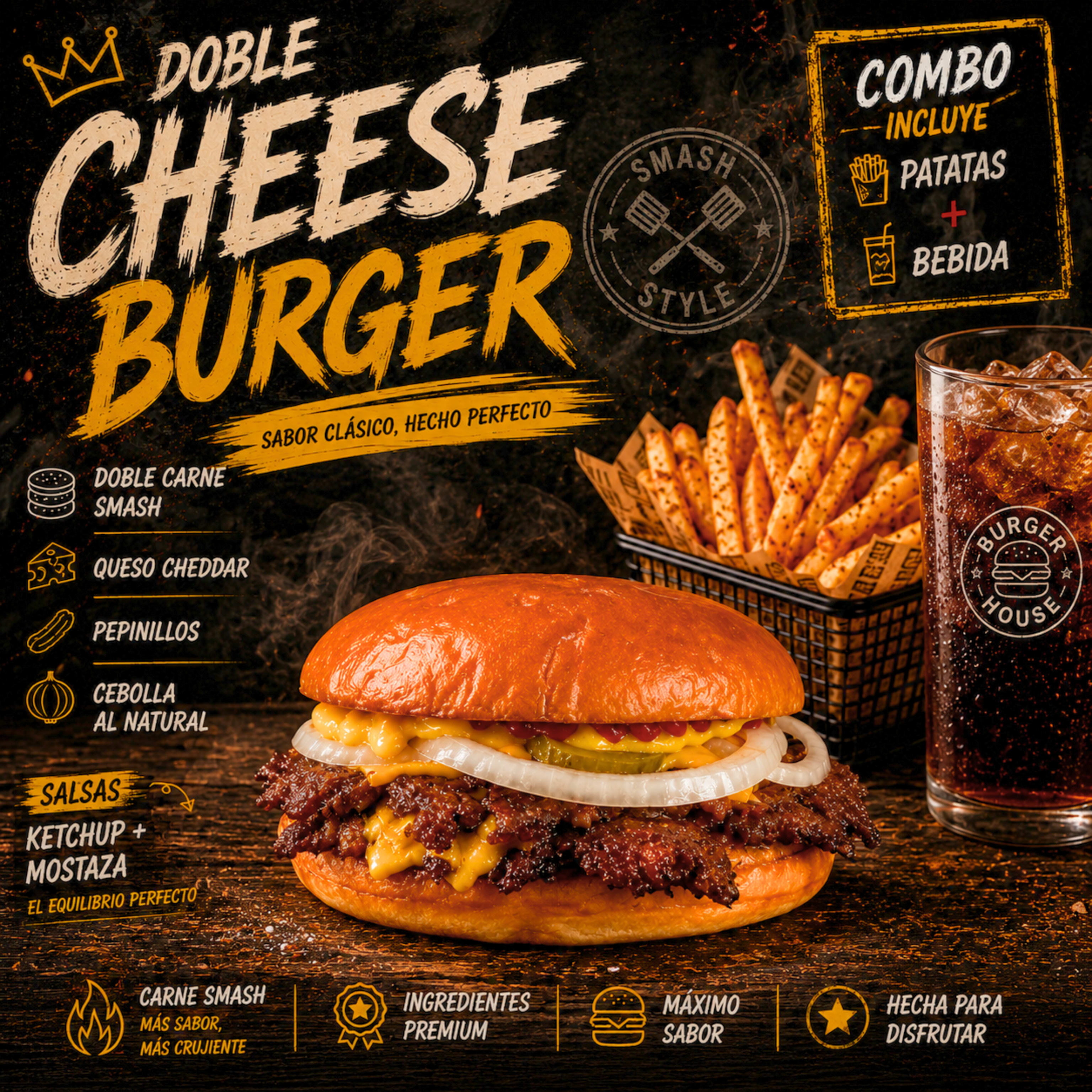 Double Cheeseburger Combo