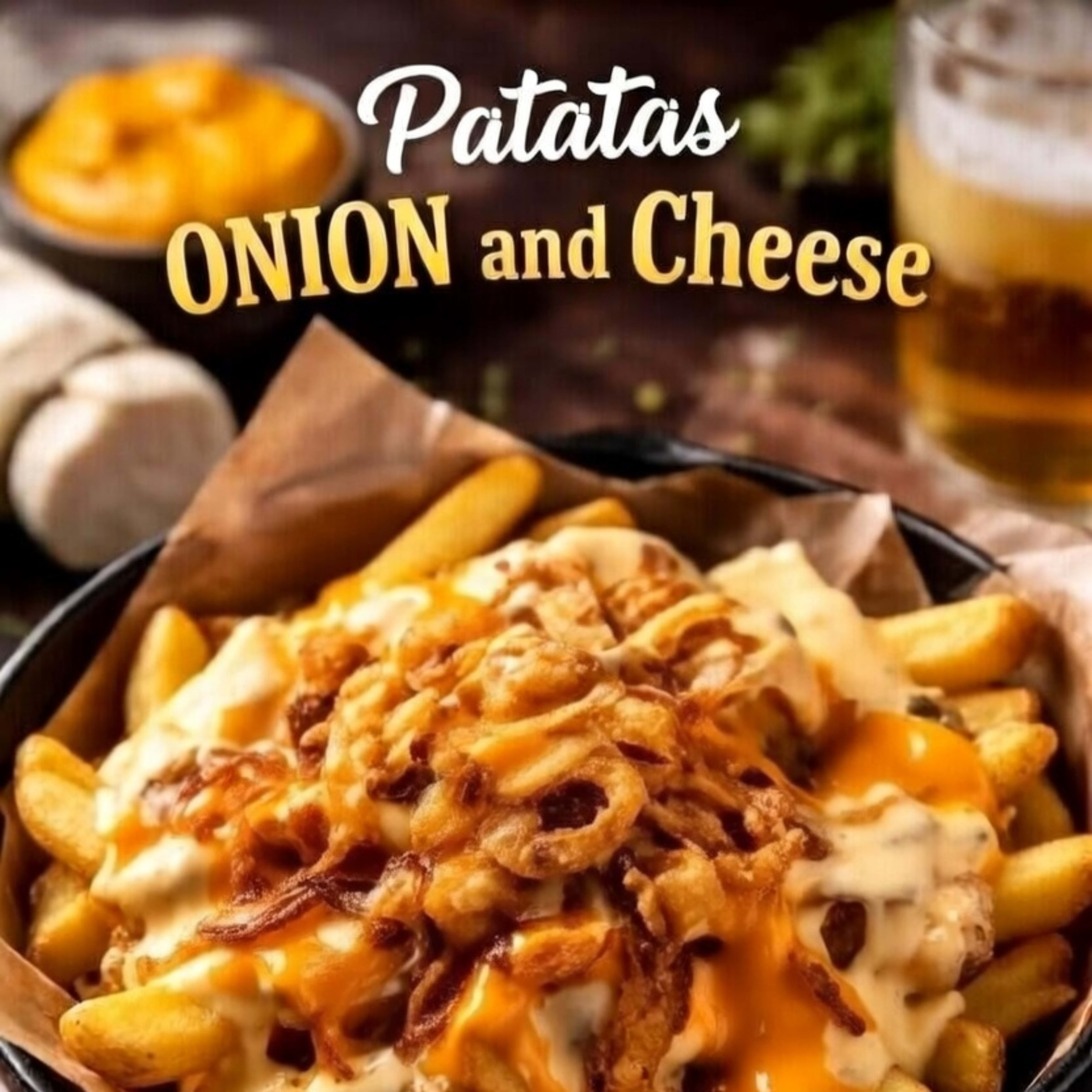 Patatas Onion and Cheese.