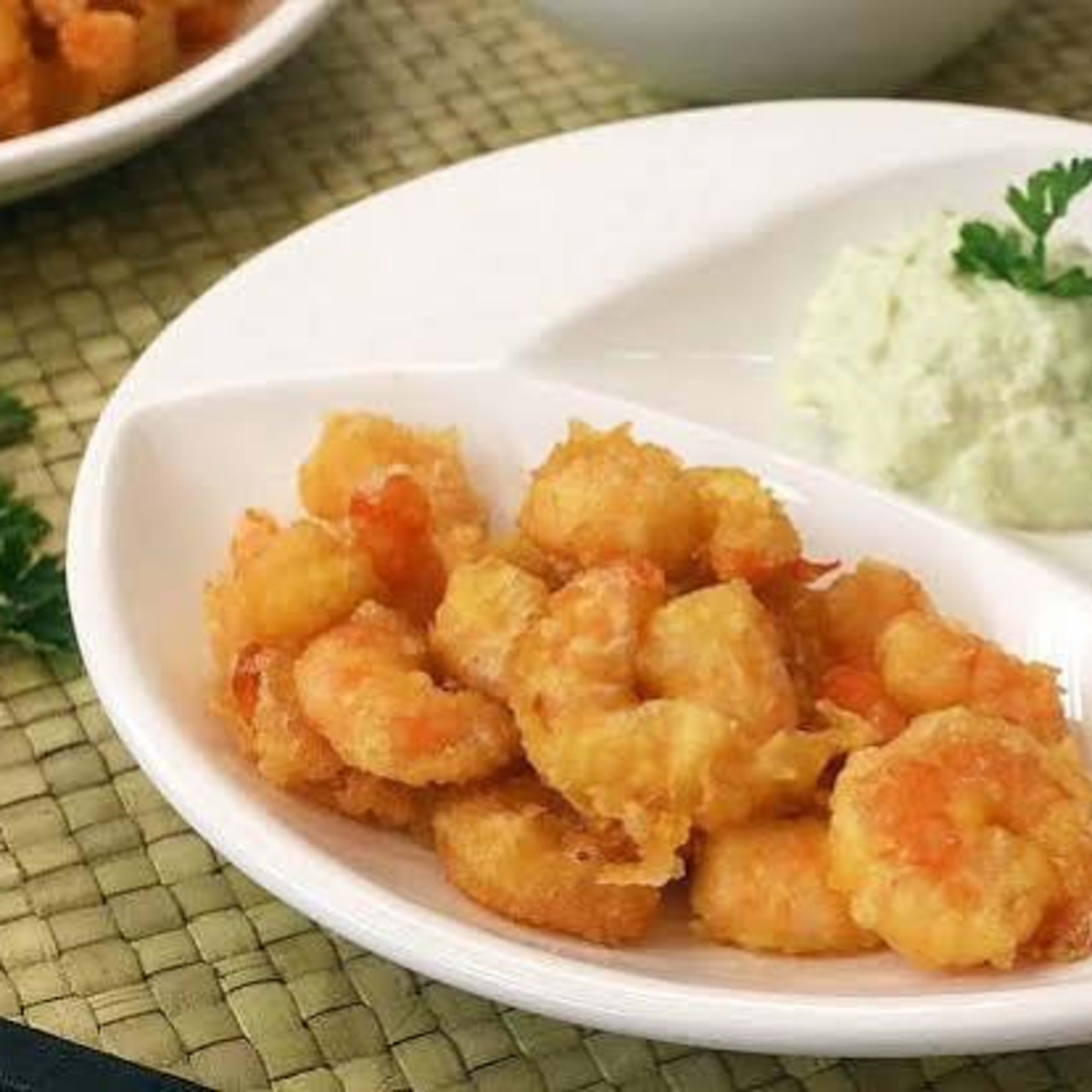 Gambon en tempura