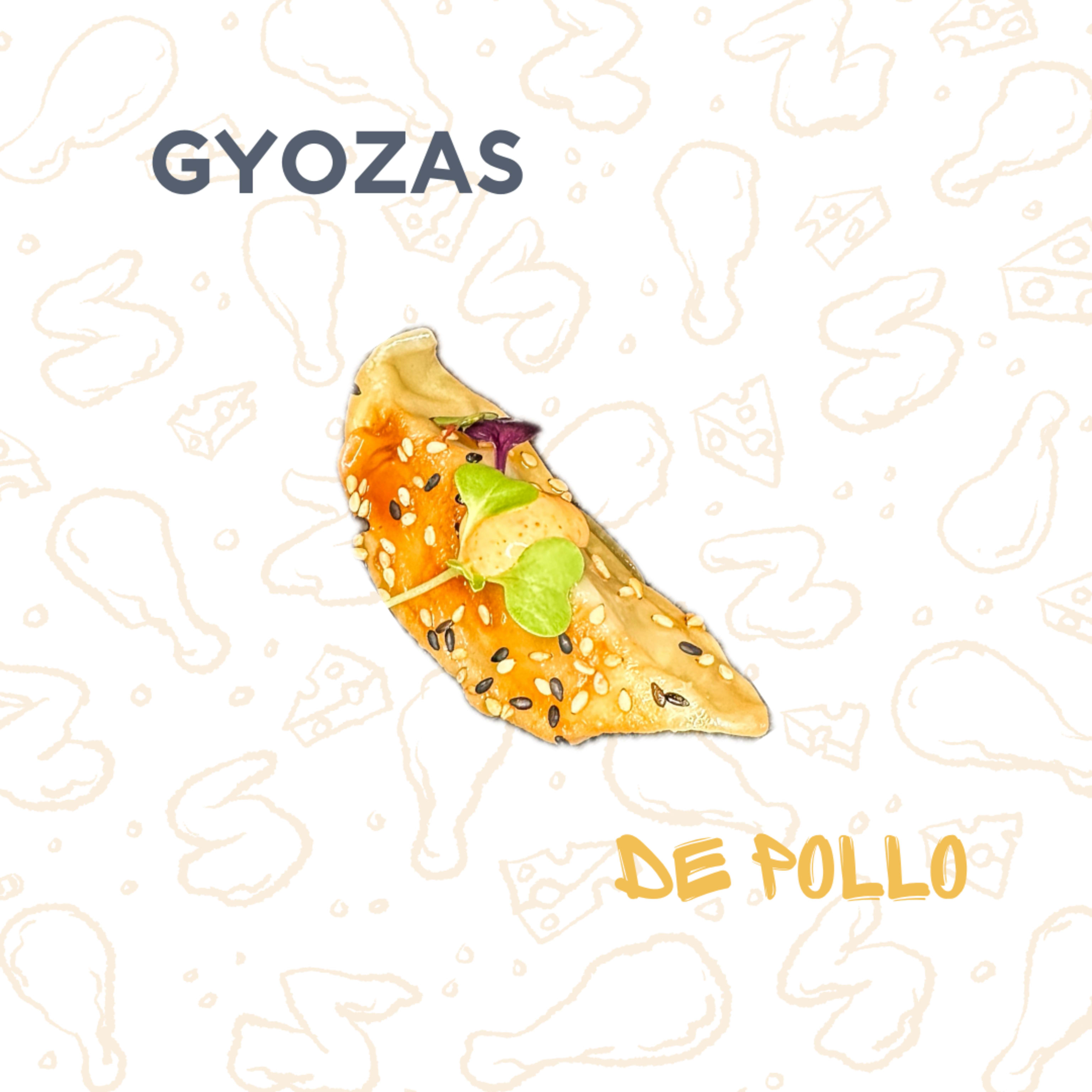 GYOZAS DE POLLO Y VERDURAS (4 ud.)