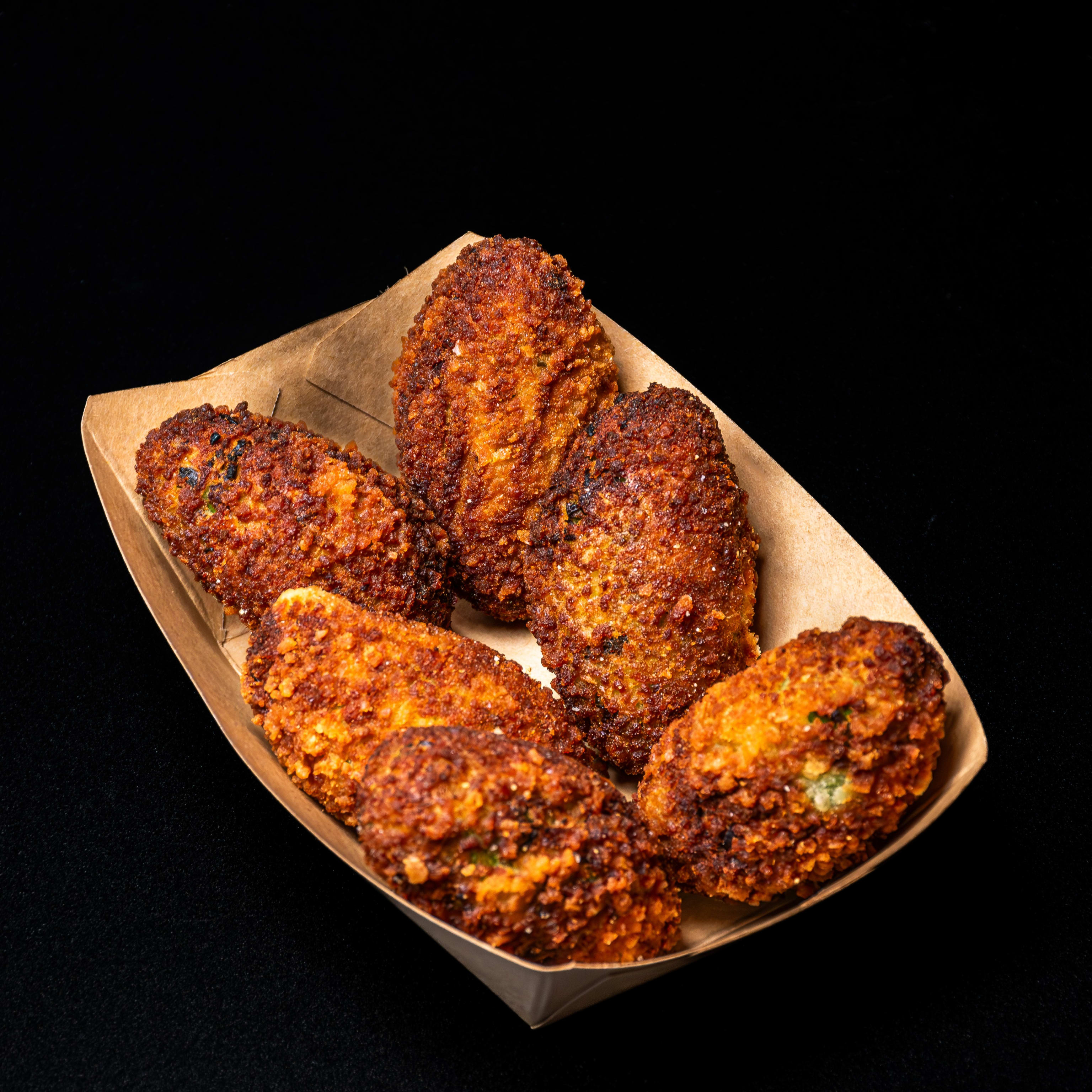 Croquetas de Alga y Gamba