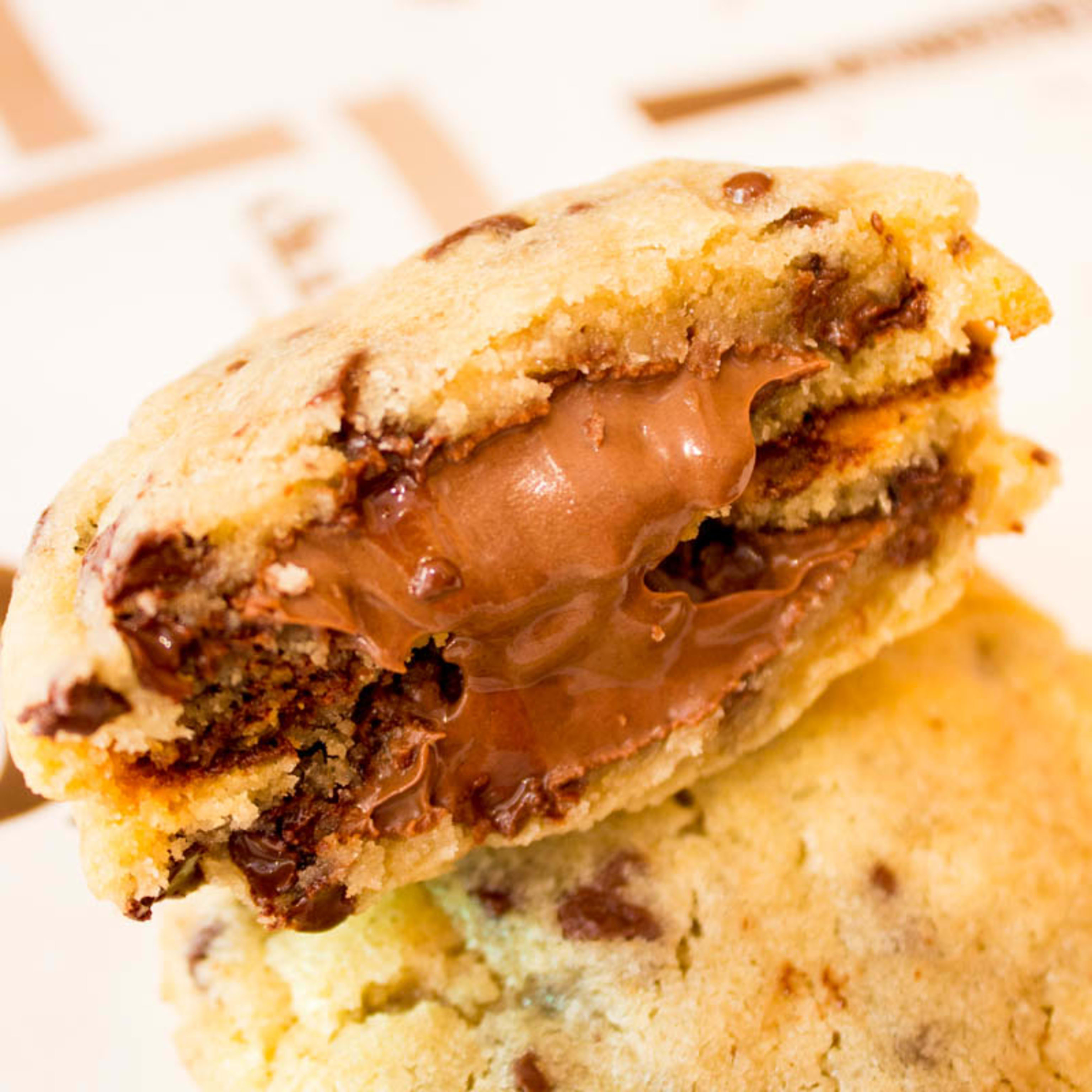 Cookie chocochips + NUTELLA 🍫