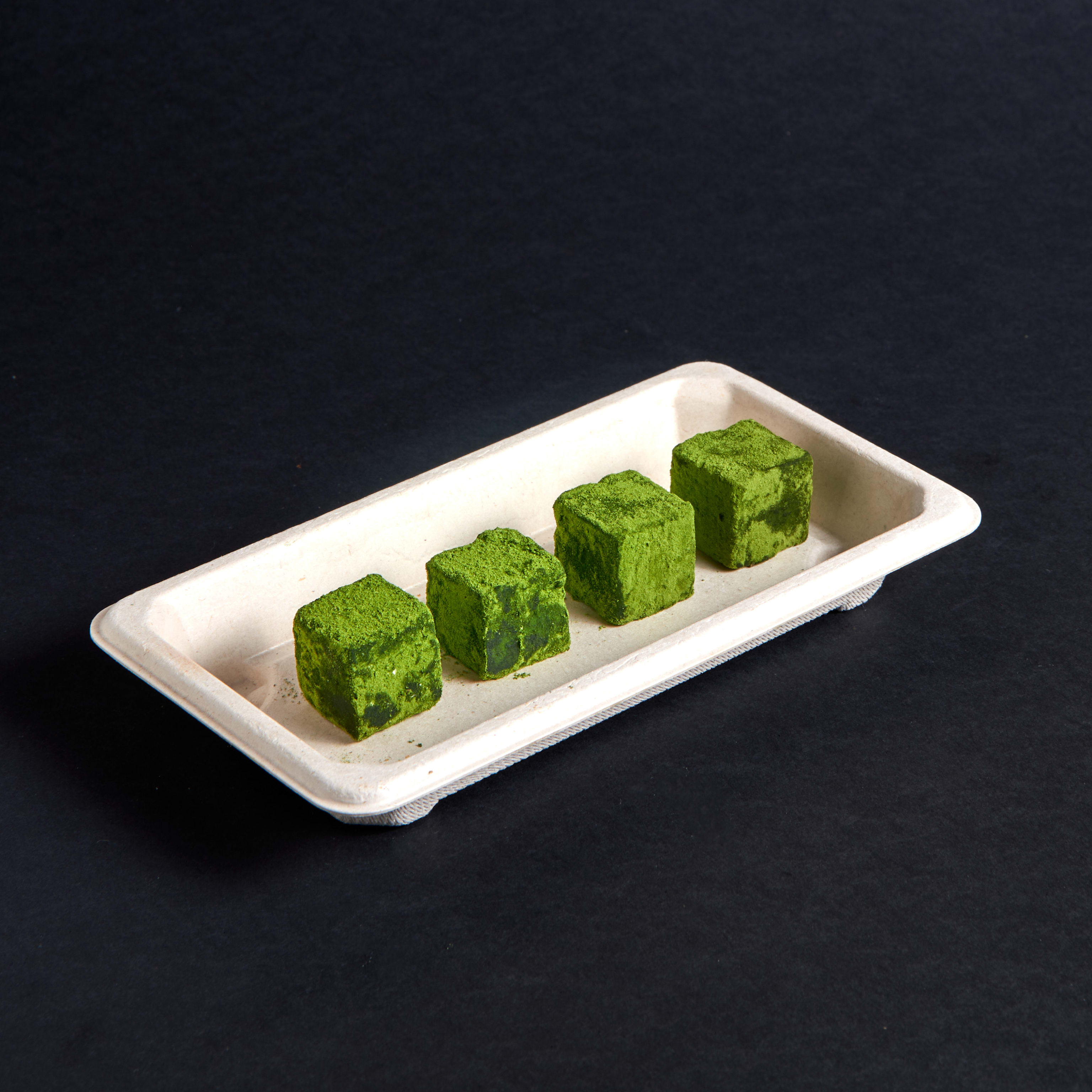 Trufas de té verde.