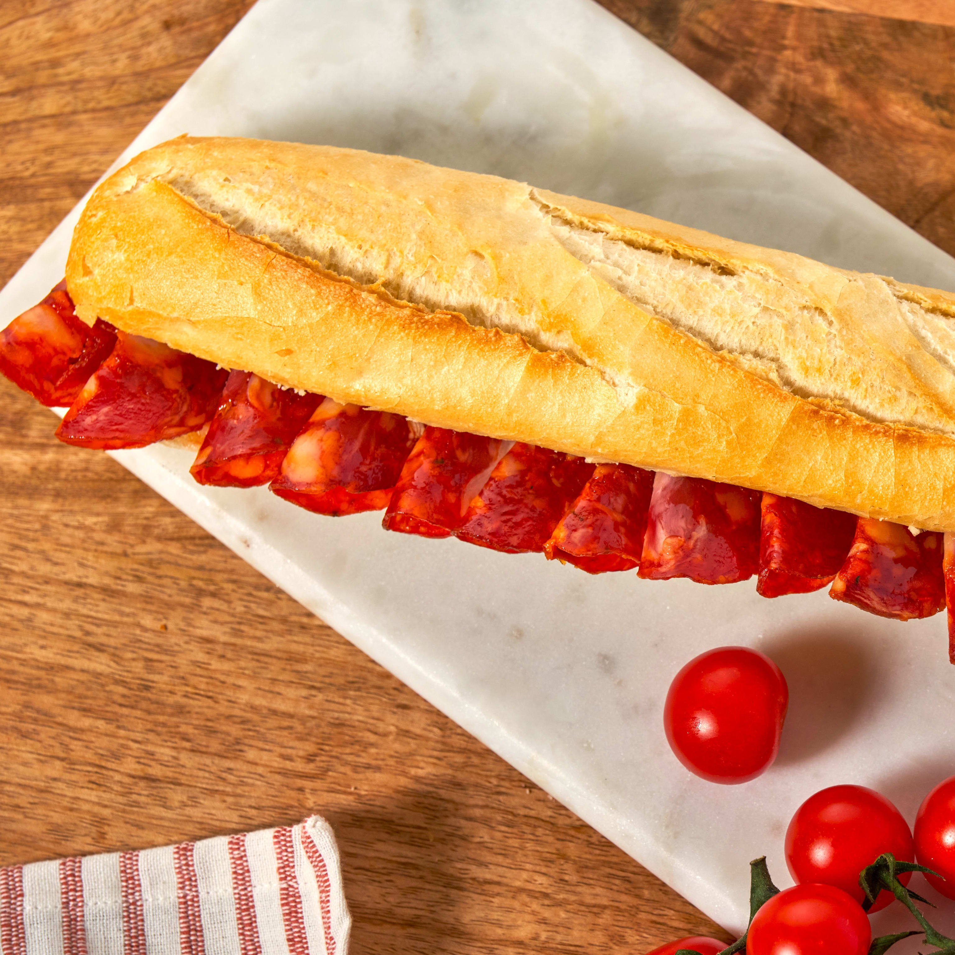 Bocadillo De Chorizo Ibérico