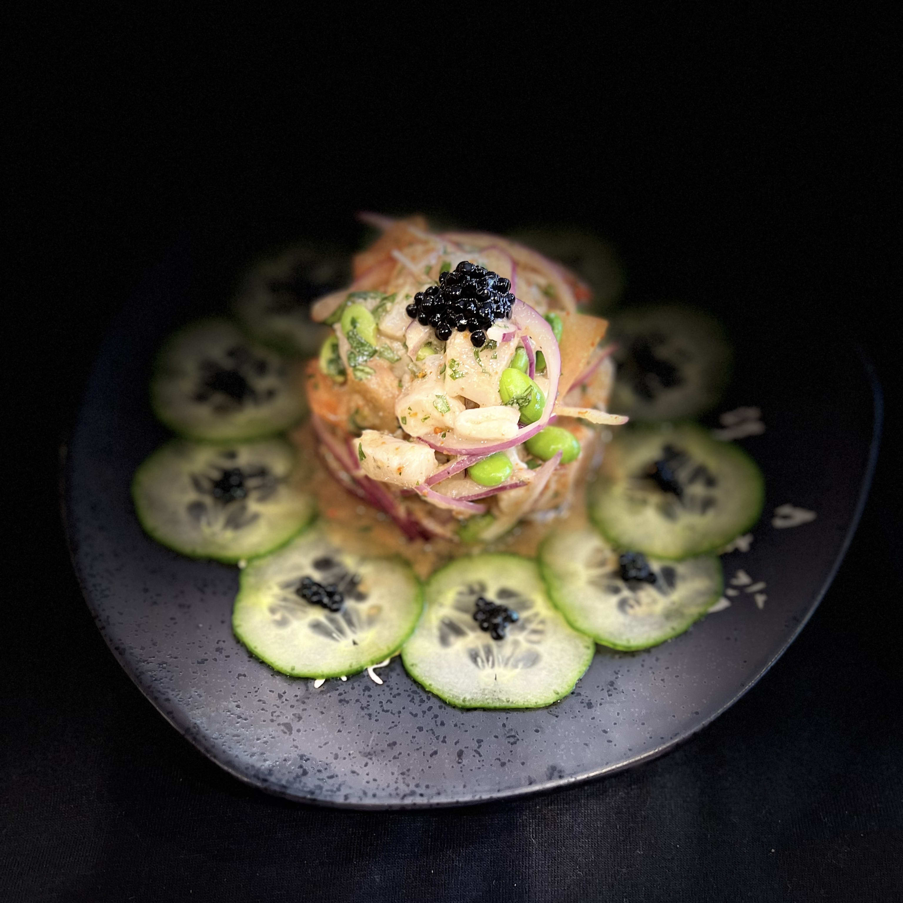 CEVICHE DE HAMACHI 