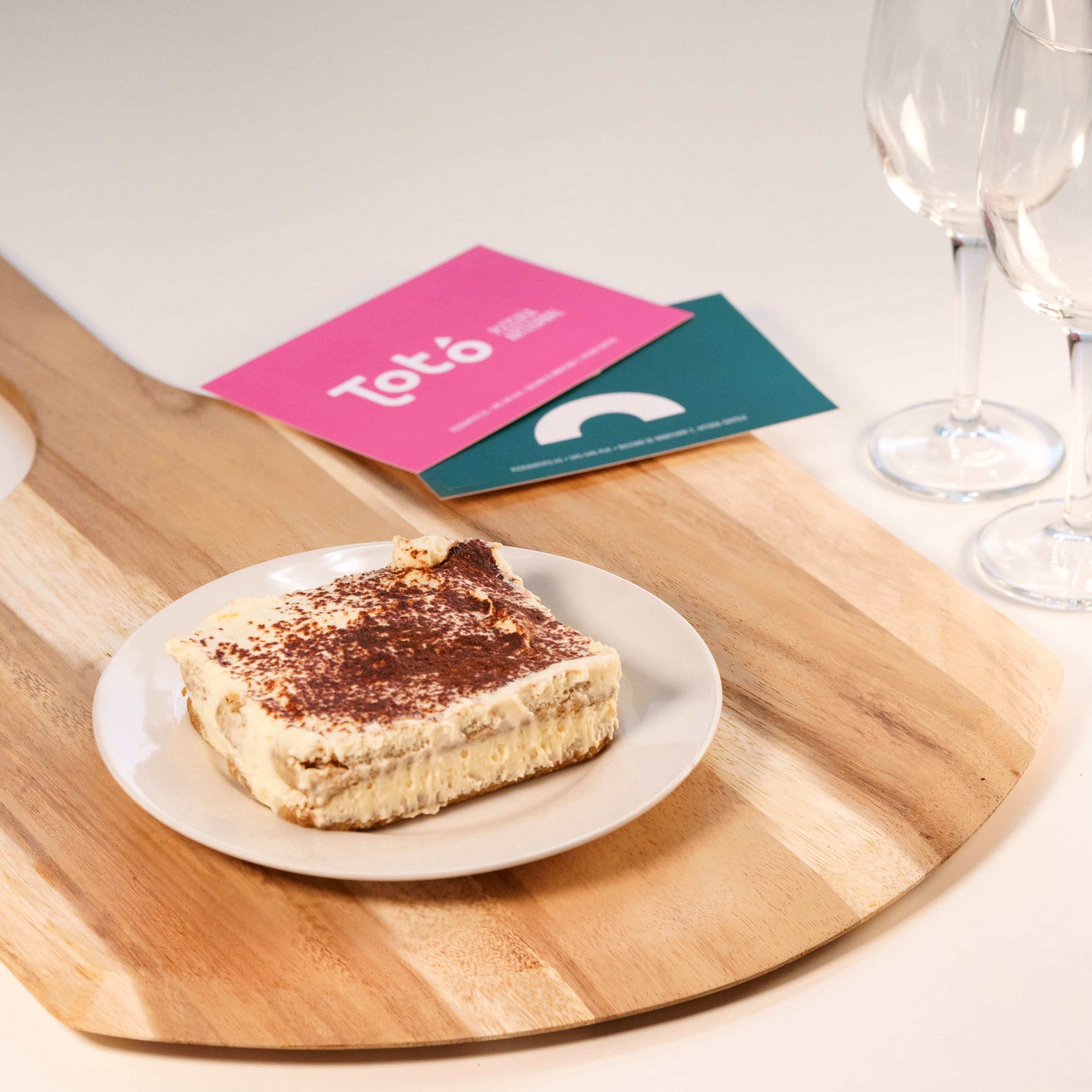 Tiramisú casero (Domi)