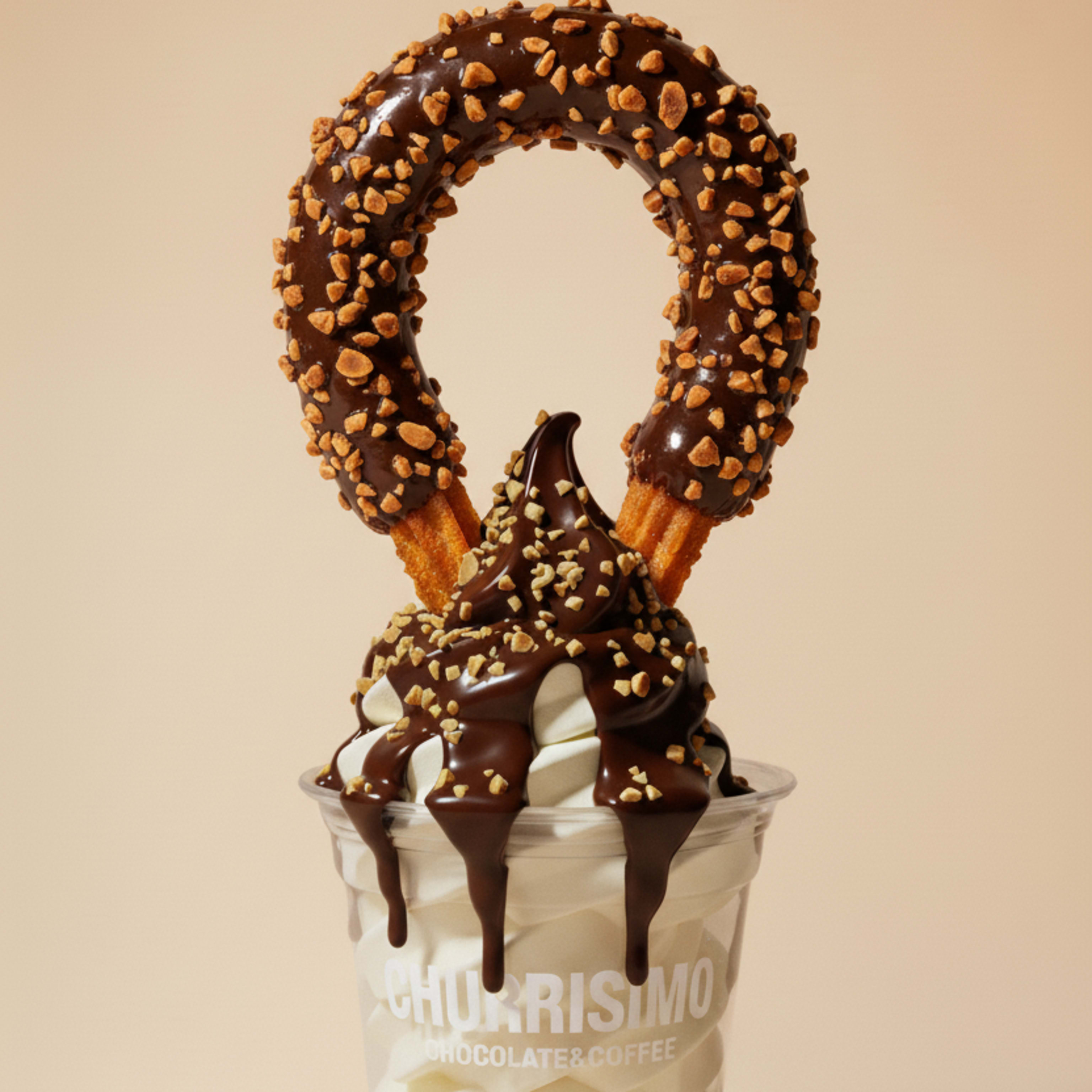 Churro Helado Choco Alemendra