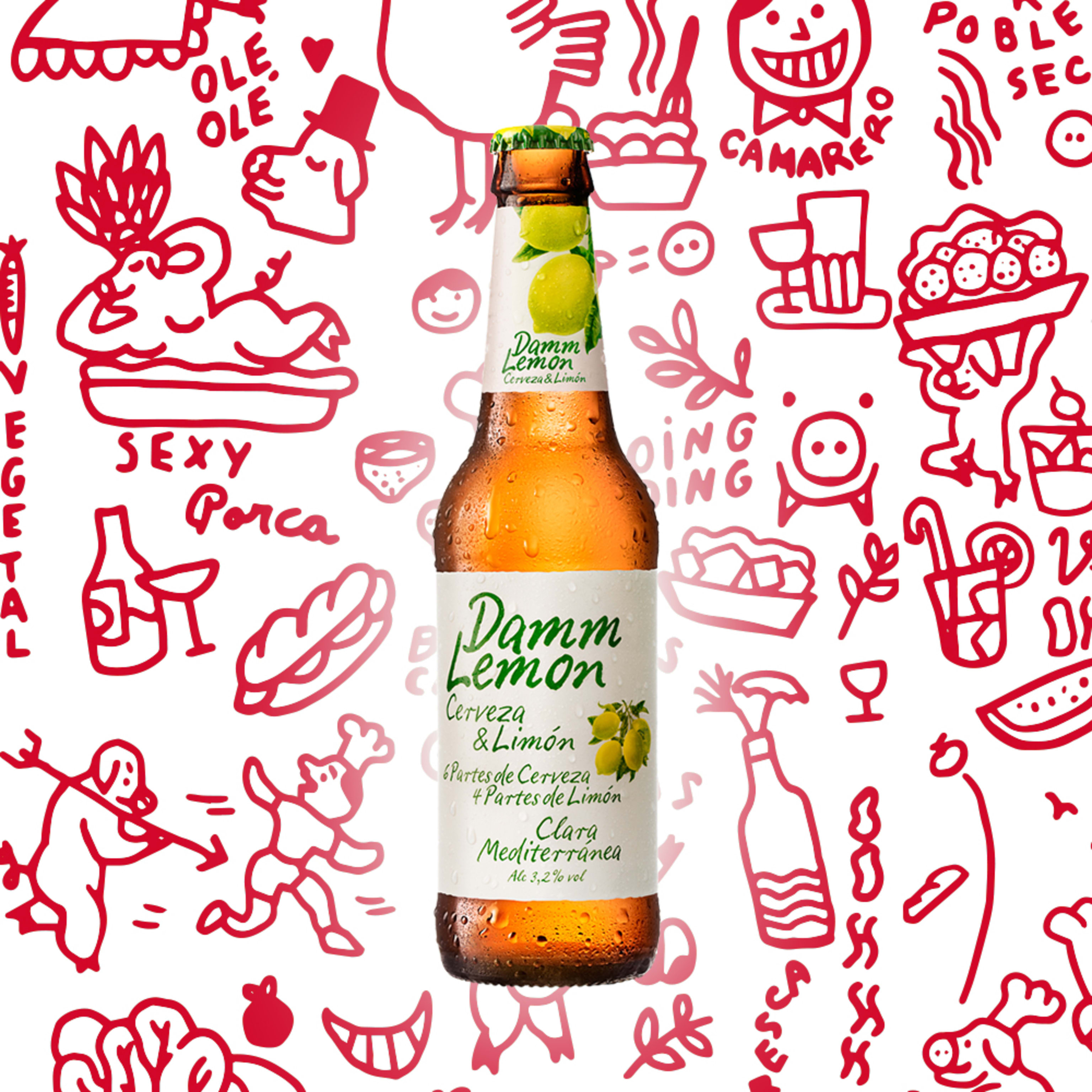 Damm Lemon Botella