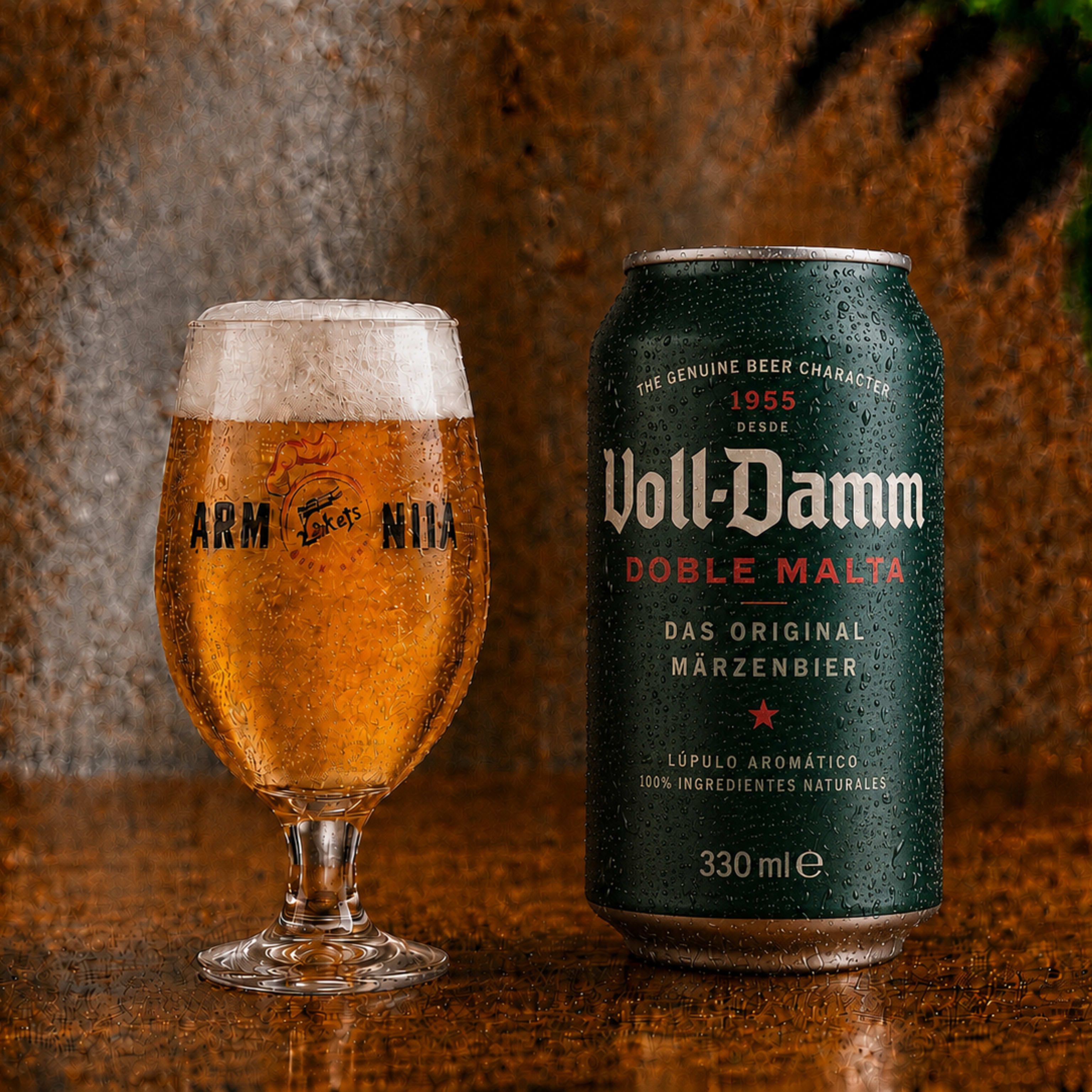 Voll-Damm Cerveza  330ml.
