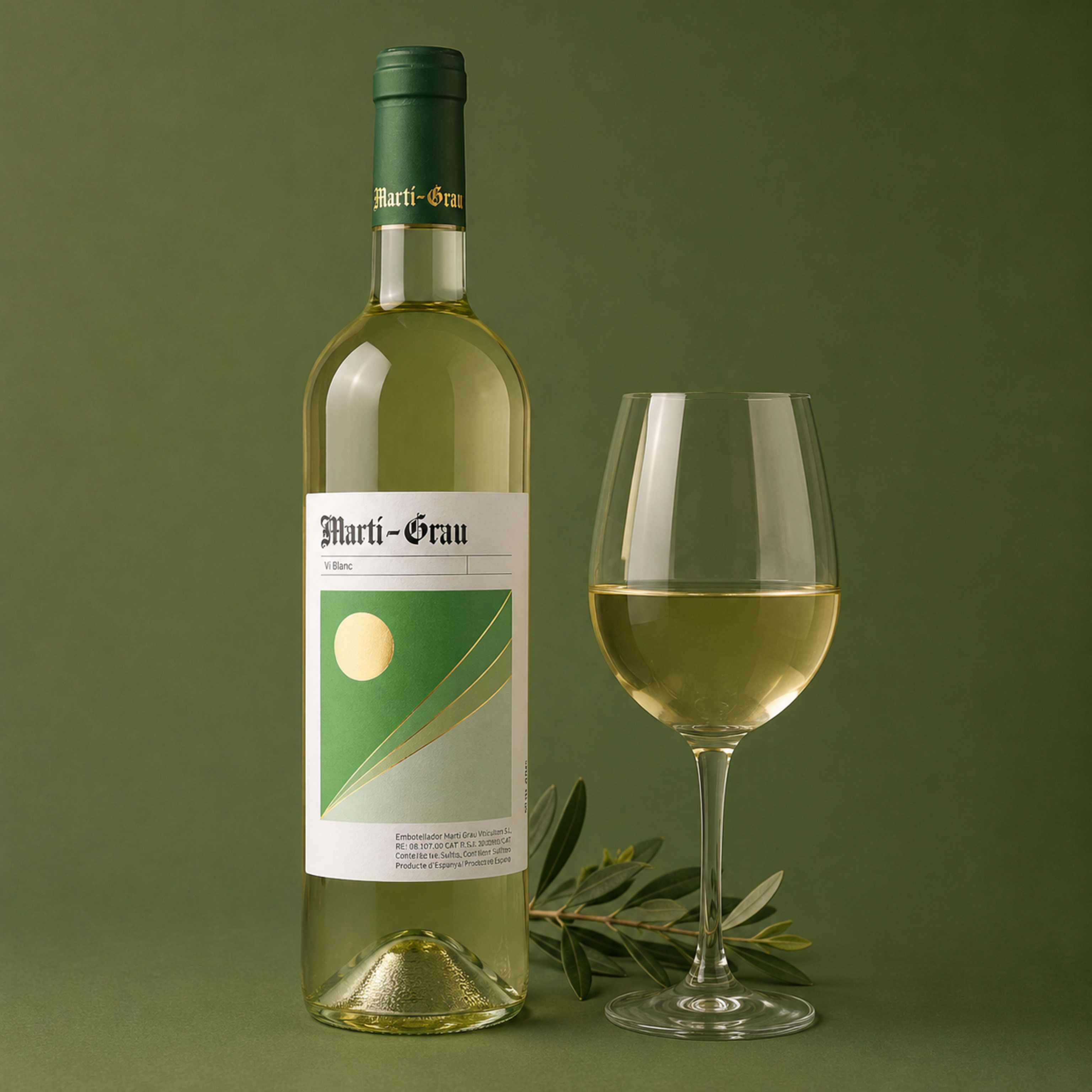 Vino blanco Joven Martí Grau