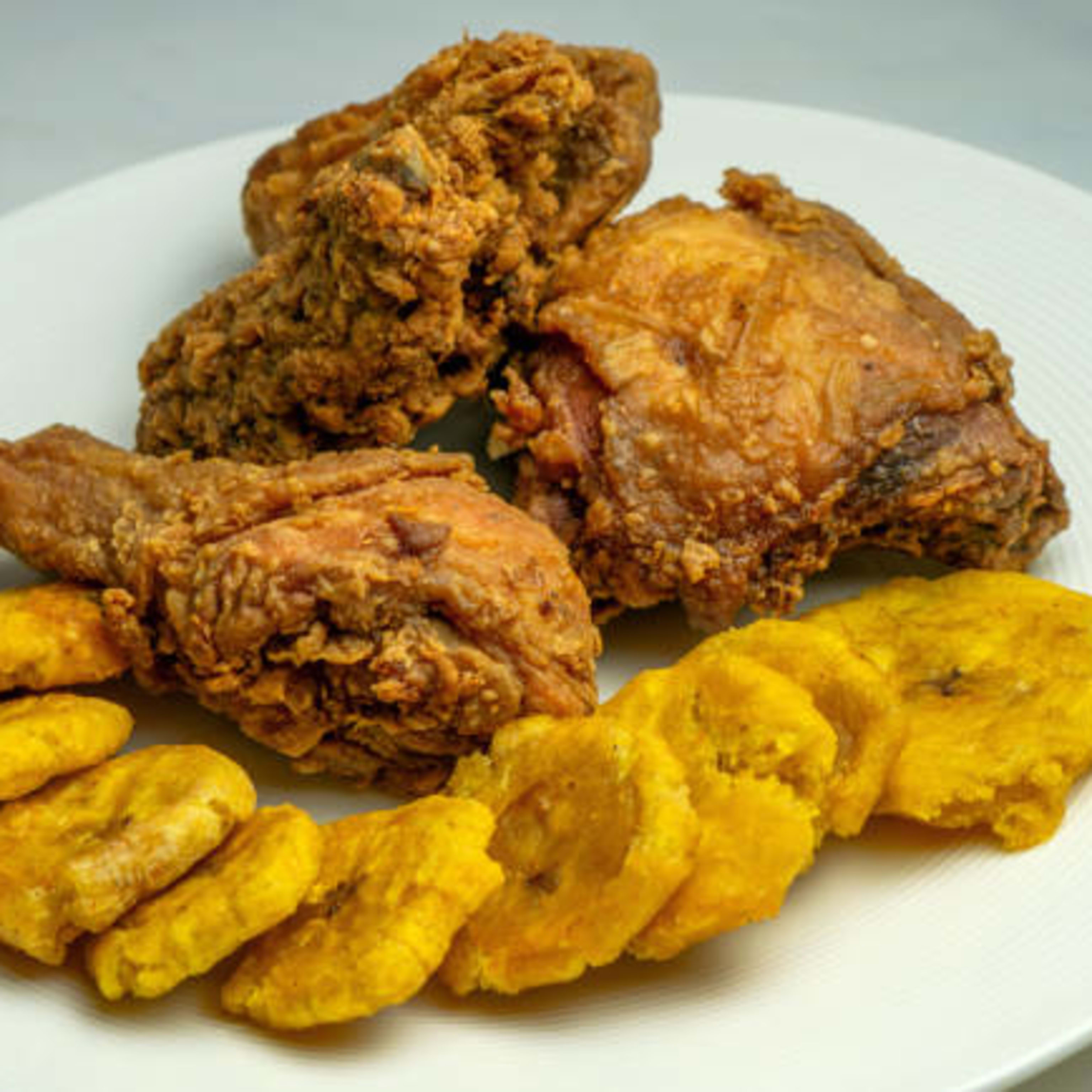 PATACONES CON POLLO