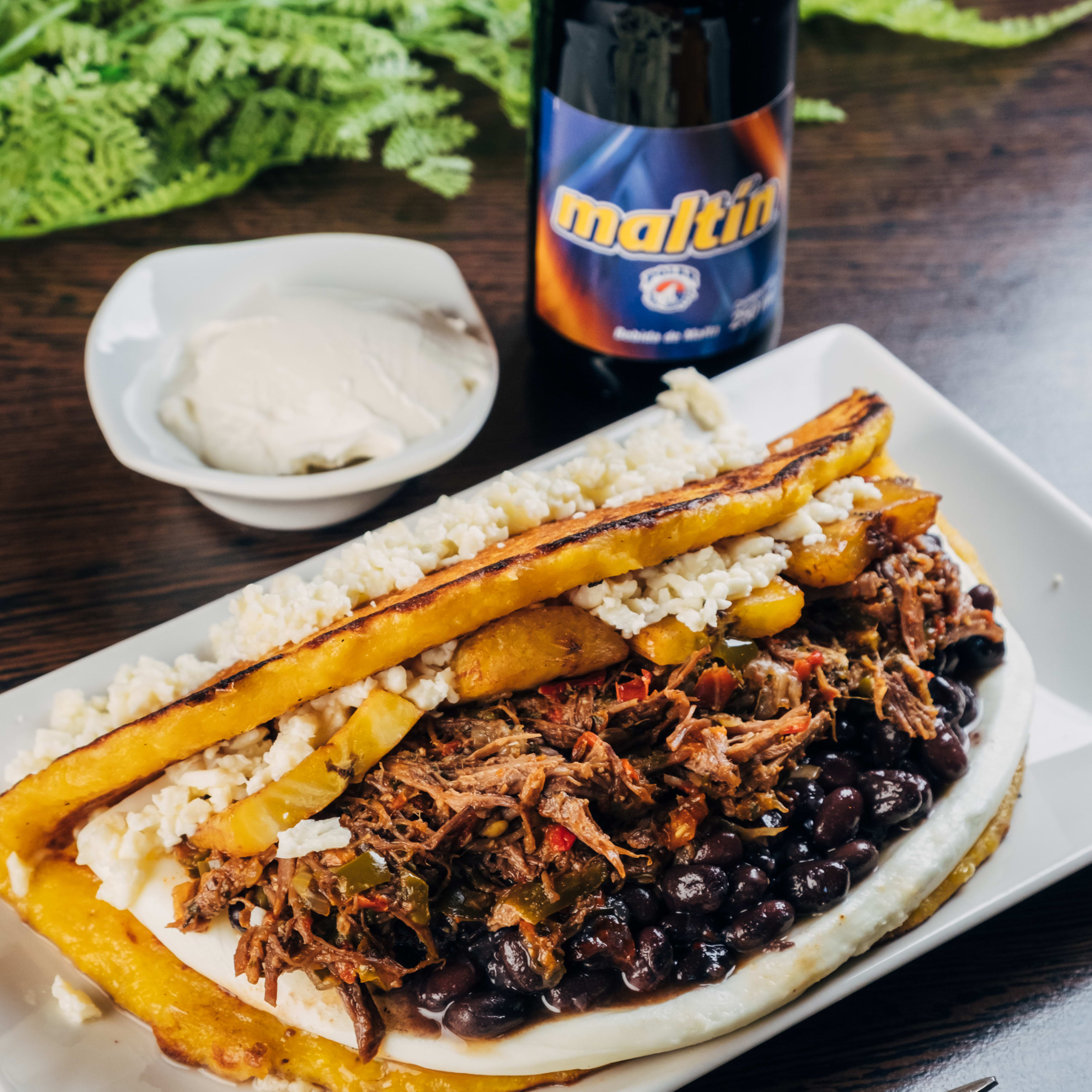 Cachapa De Pabellón Venezolano